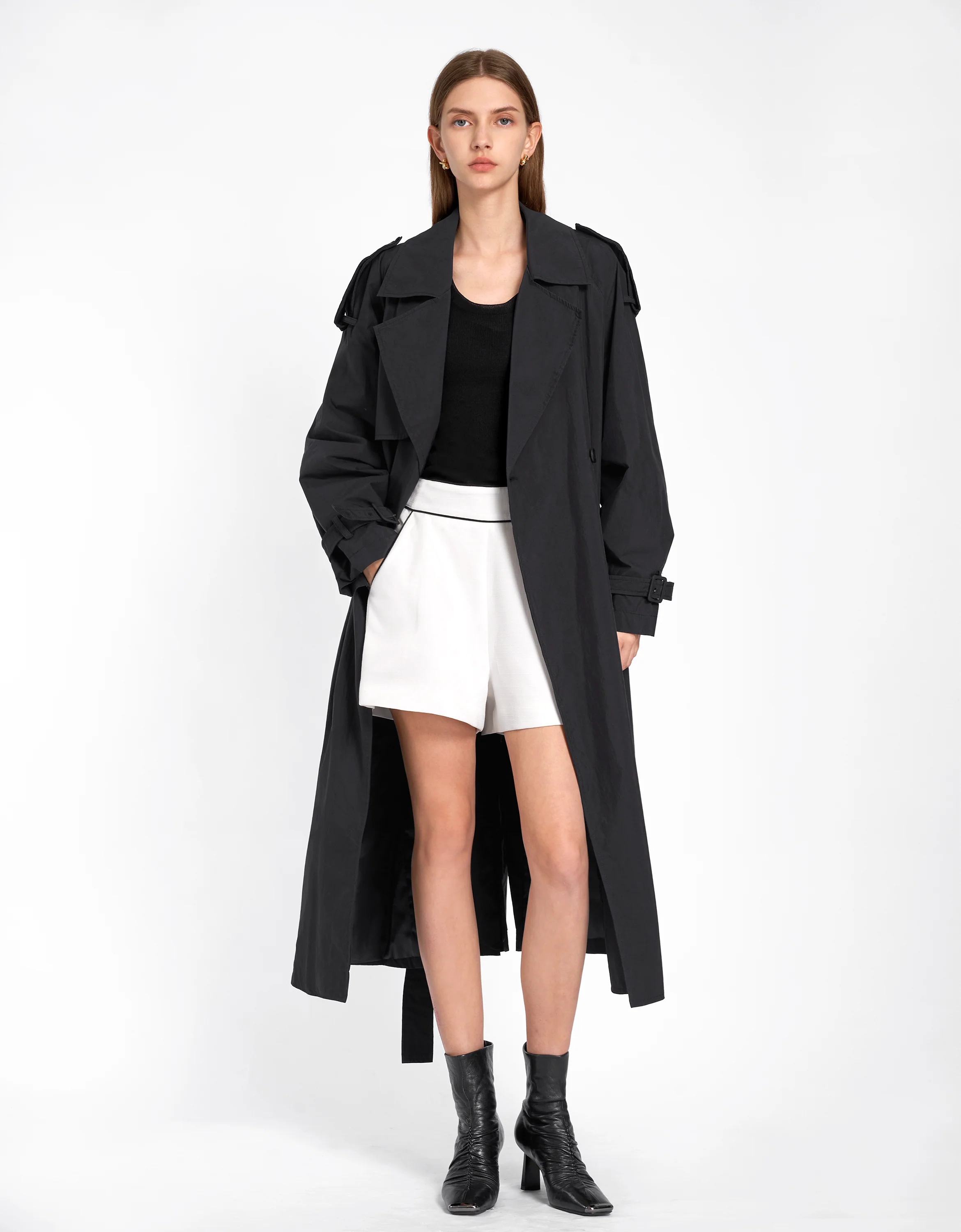 Belted Trench Coat - Image 4