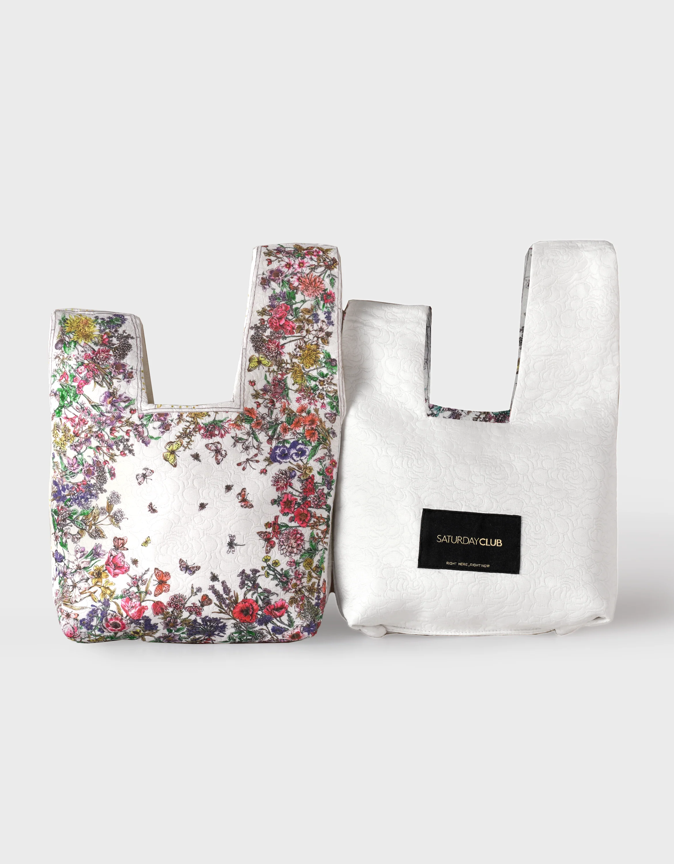 Botanical Print Reversible Hand Bag - Image 6