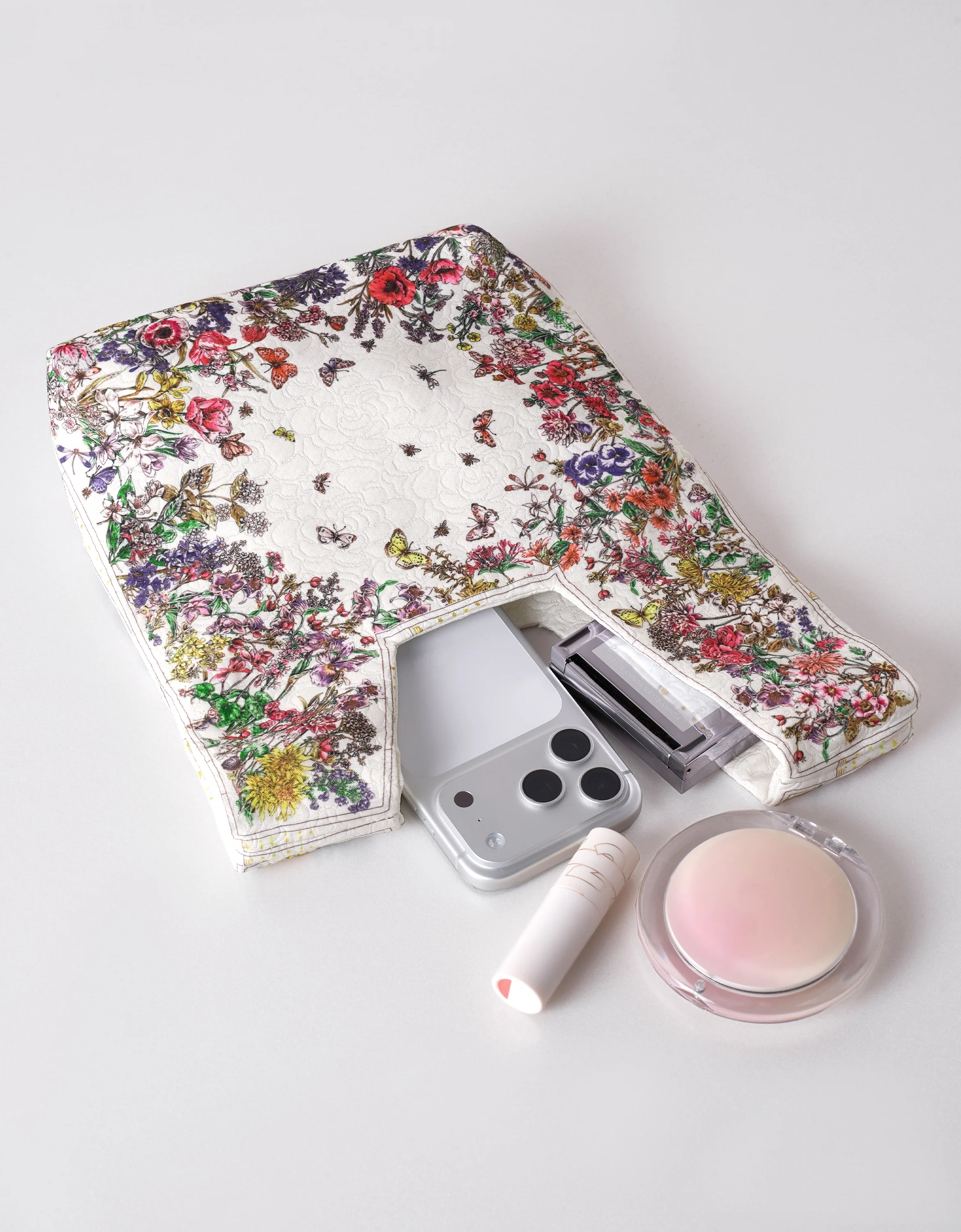 Botanical Print Reversible Hand Bag - Image 9
