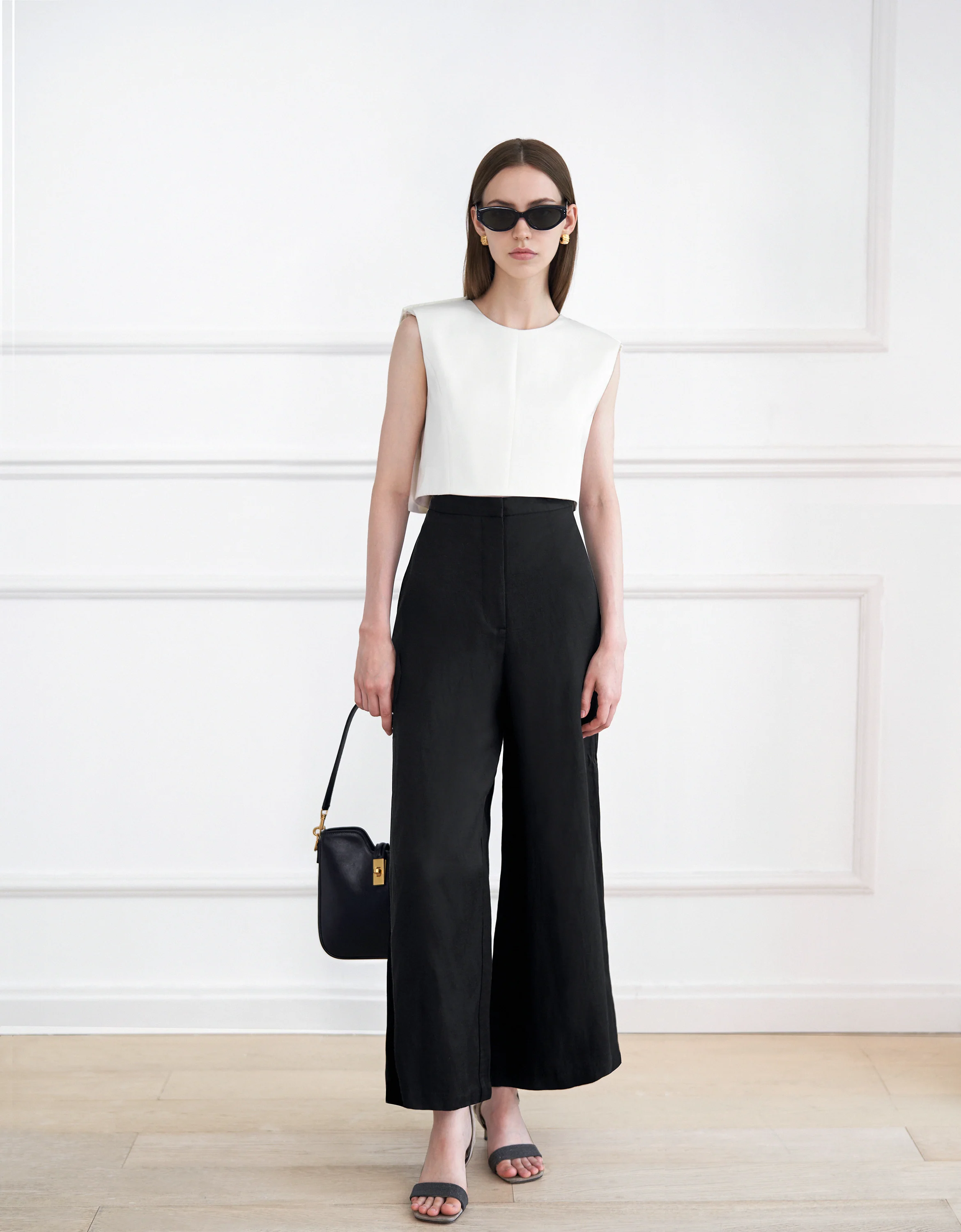 Bow Front Sleeveless Top - Image 18