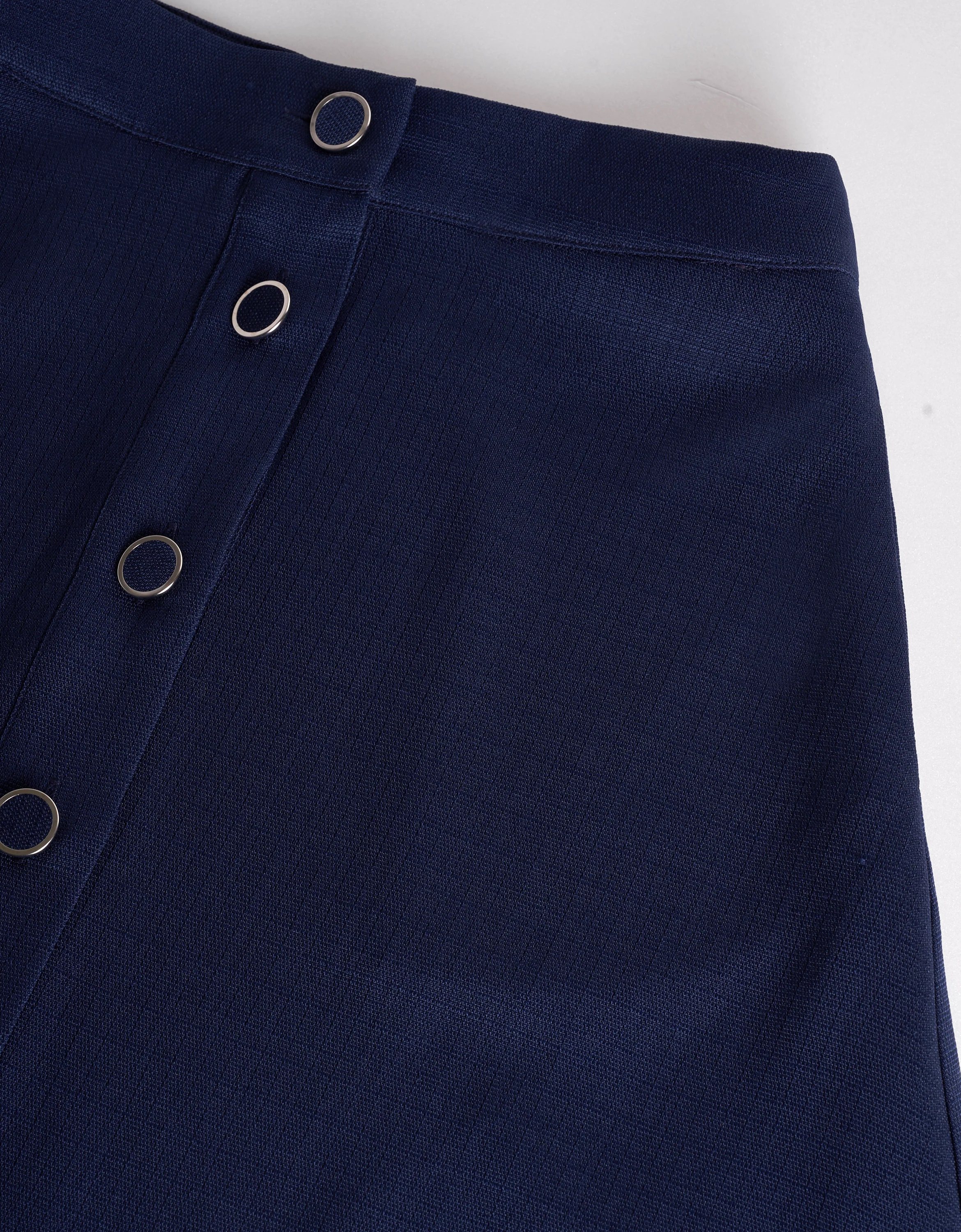 Button Front A-line Midi Skirt - Image 20