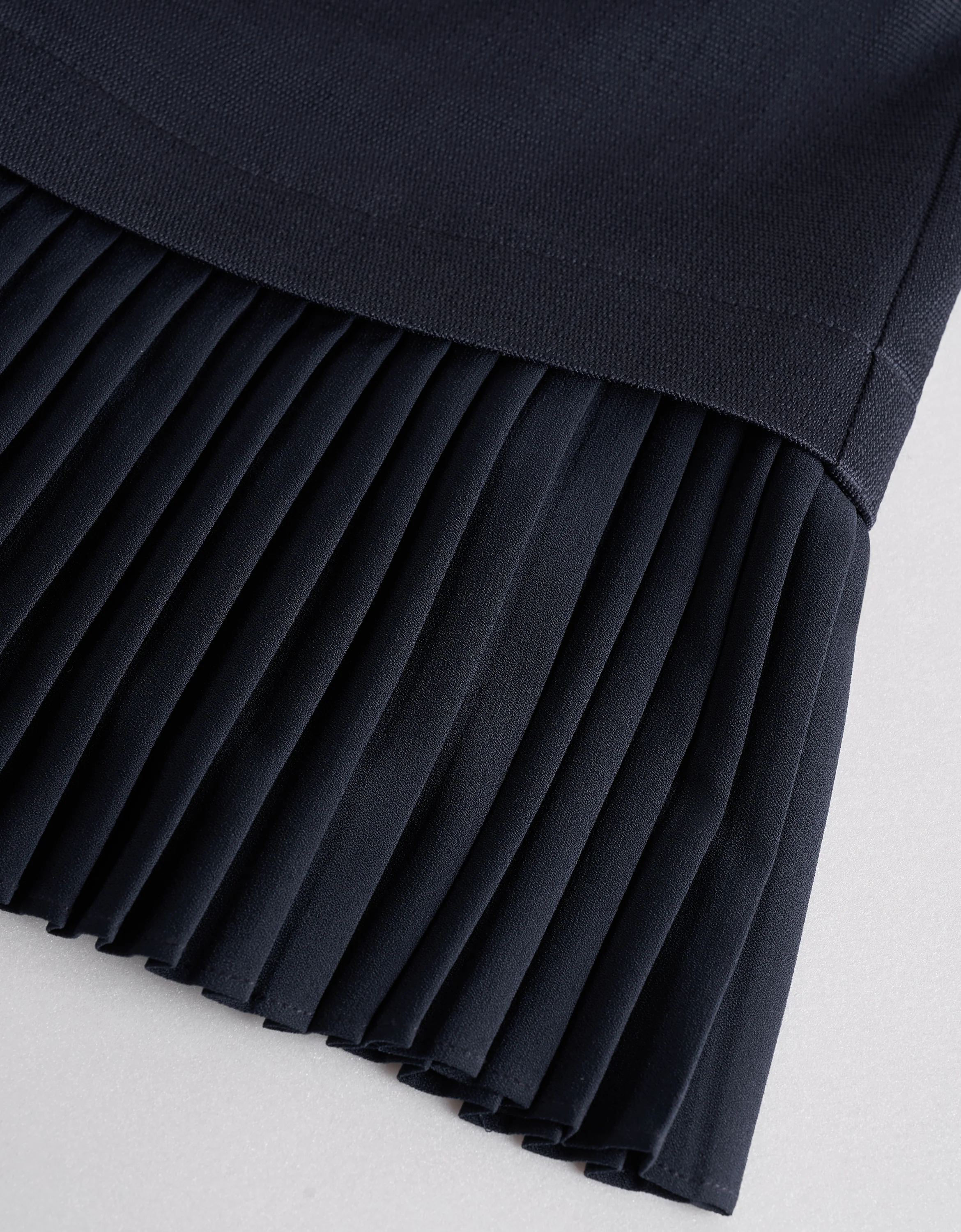 Button Front Long Sleeve Pleated Dress - Image 7