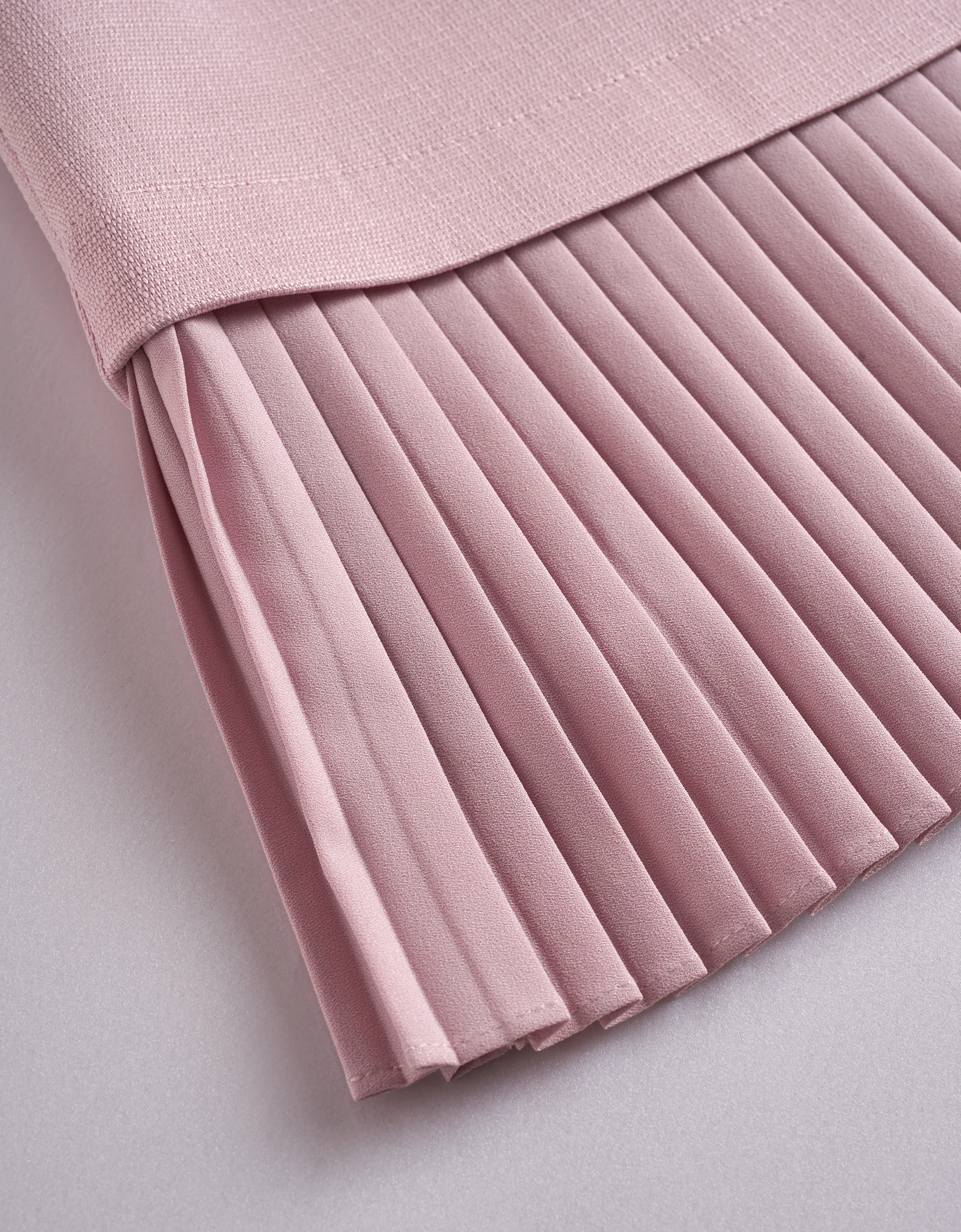 Button Front Pleated Hem Cap Sleeve Dress - Image 7