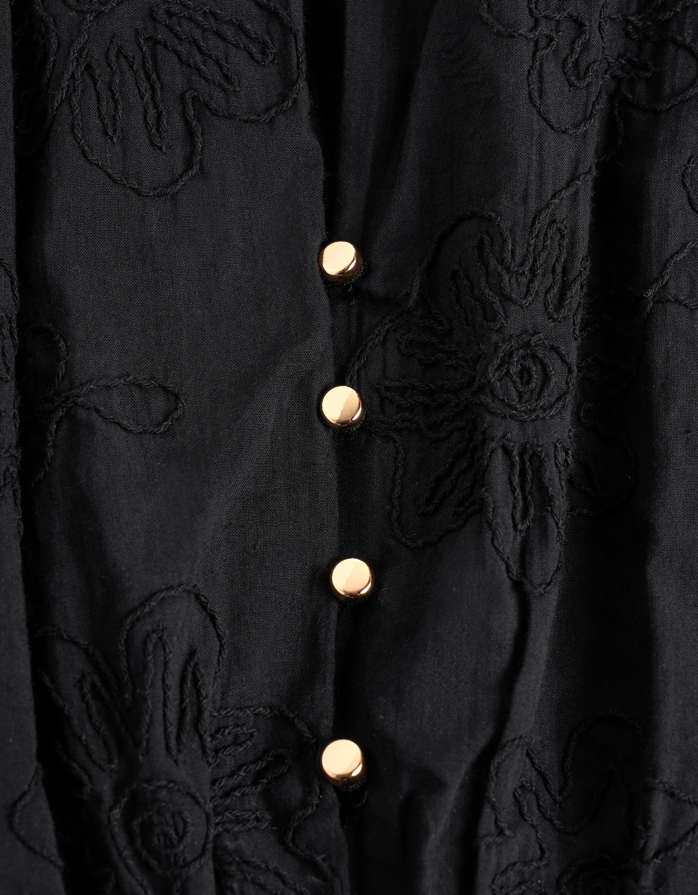 Button Front Ruffled Hem Pleated Dress - Image 30