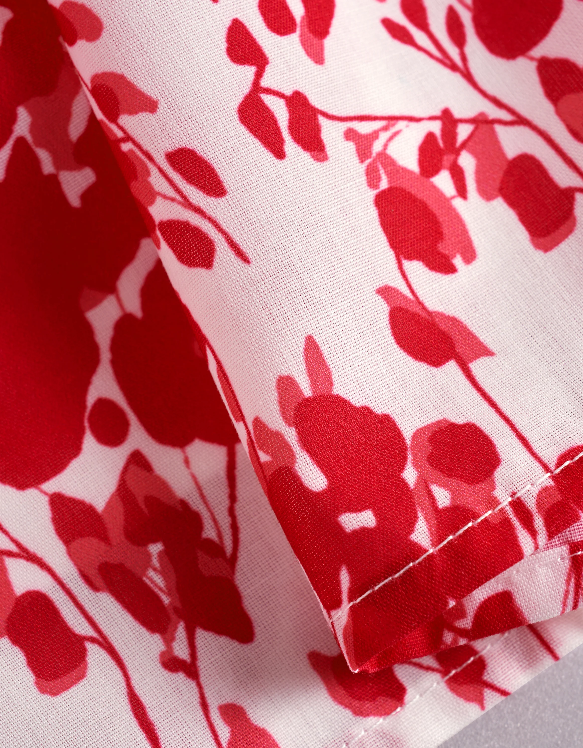 Floral Print Elastic Waist Sleeveless Dress - Image 7