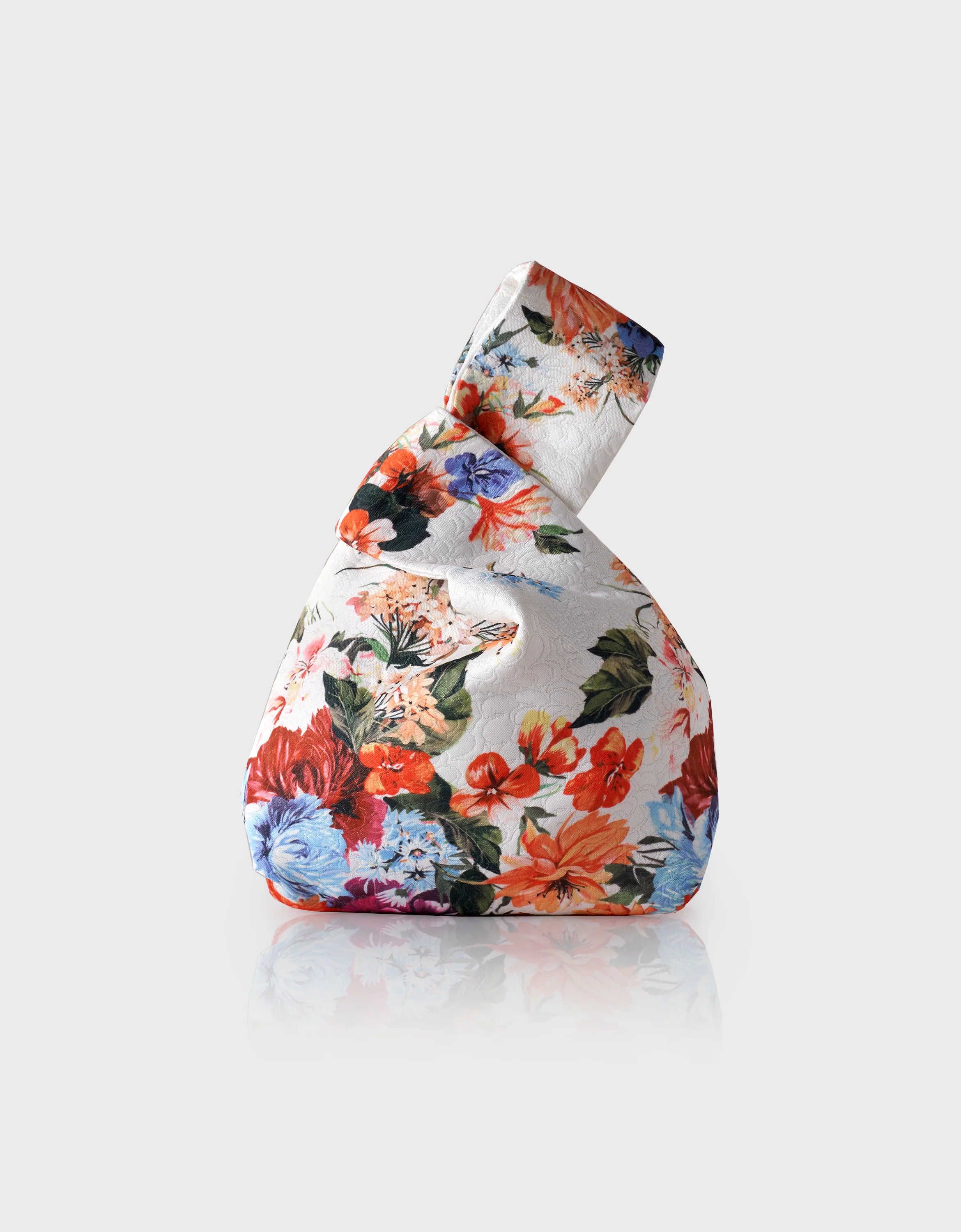 Floral Print Reversible Hand Bag - Image 2