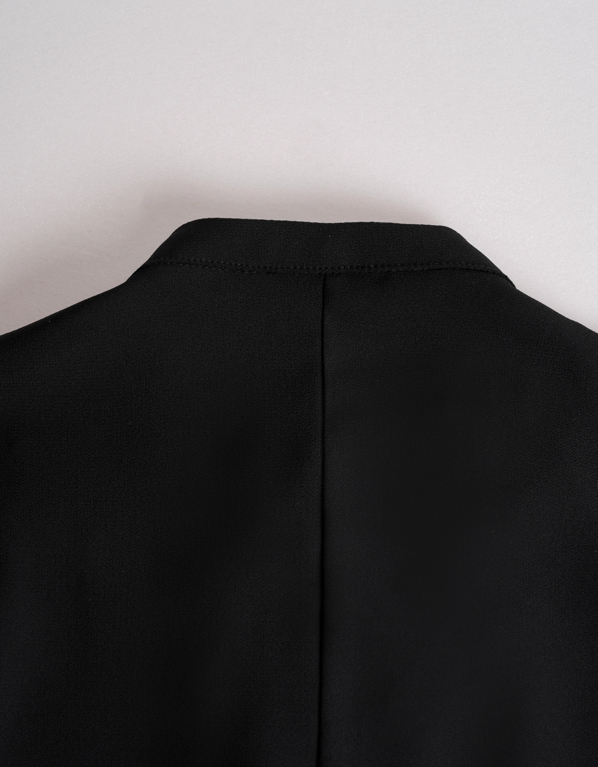 Front Ruffle Stand Collar Top - Image 20