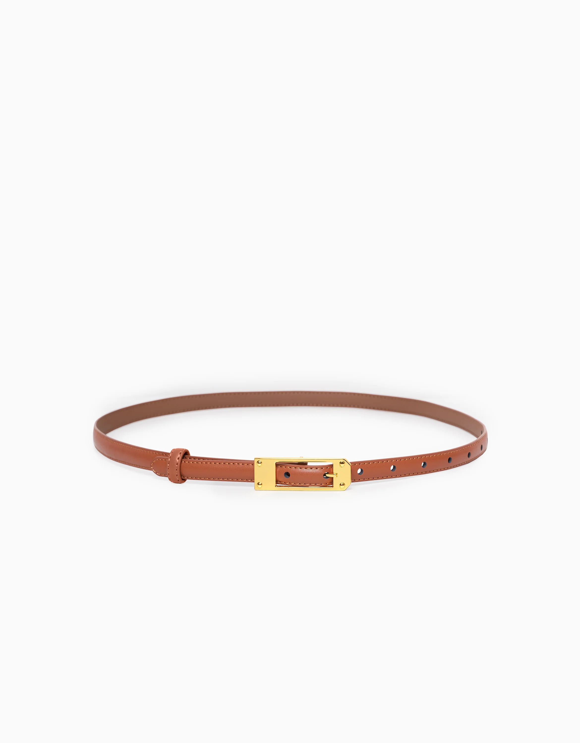 Geometric Buckle Belt