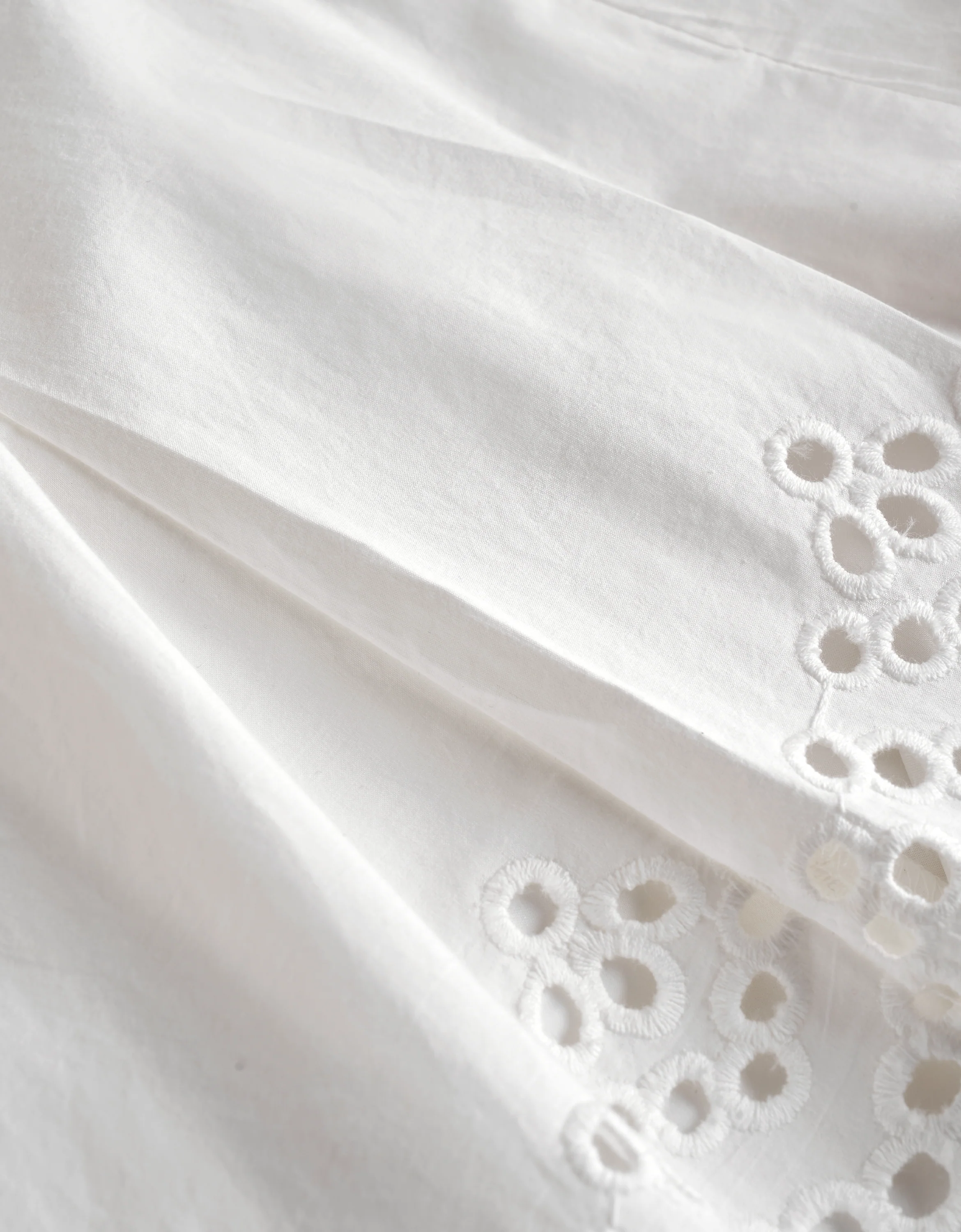 Hollow Embroidery Trumpet Sleeve Dress - Image 7