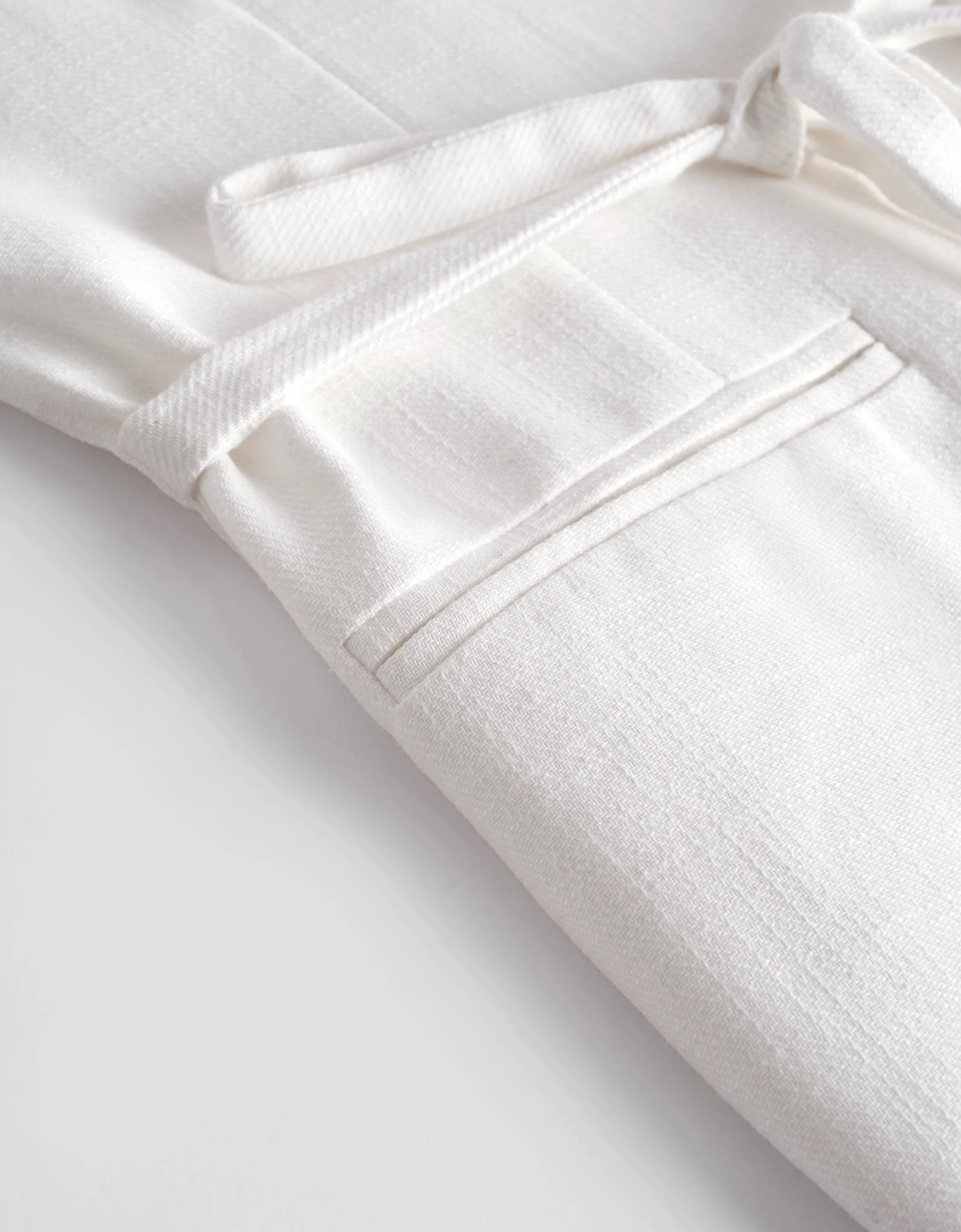 Linen-blend Double-breasted Vest - Image 15