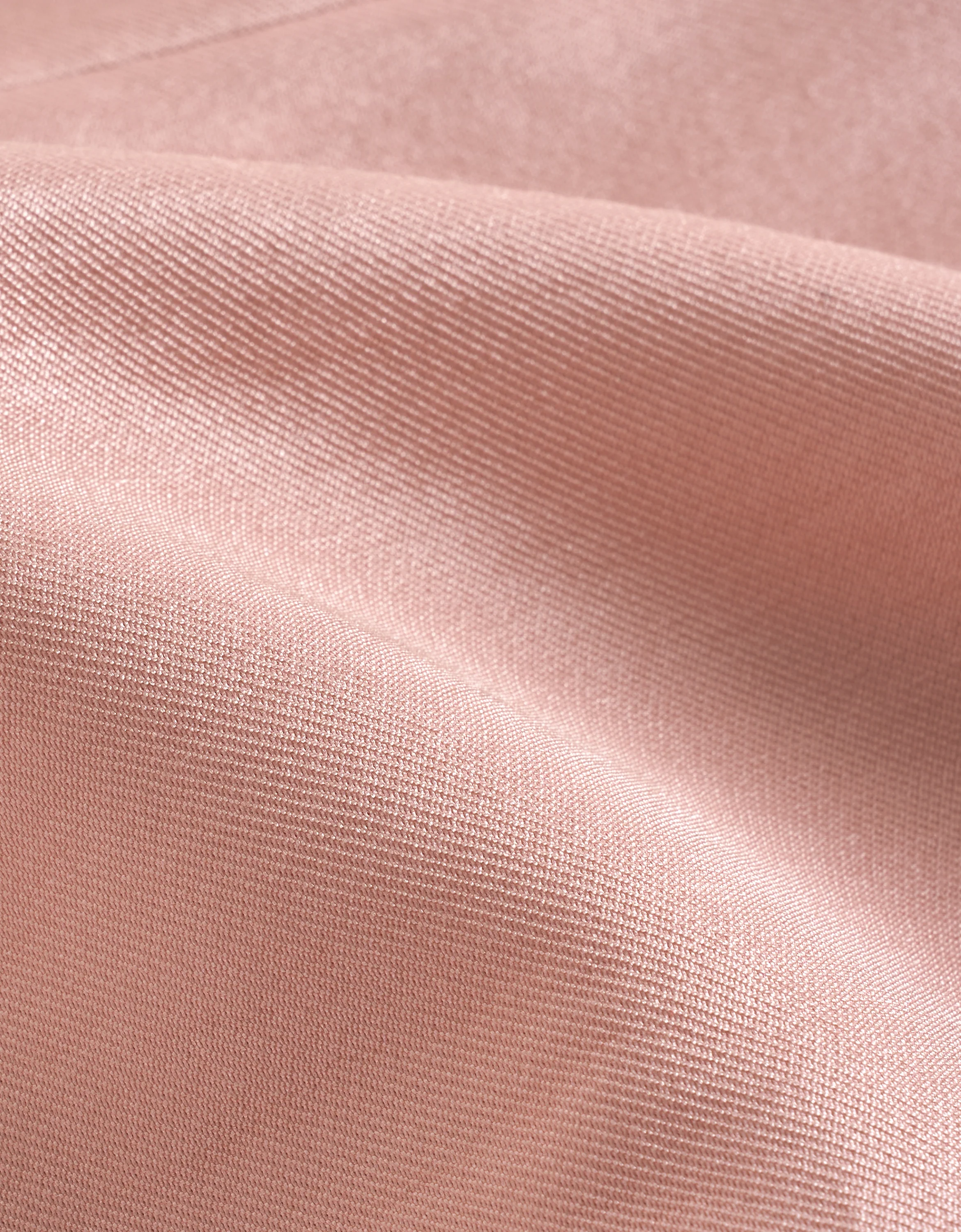 Mandarin Knot Button Overlap Front V-neck Top - Image 9