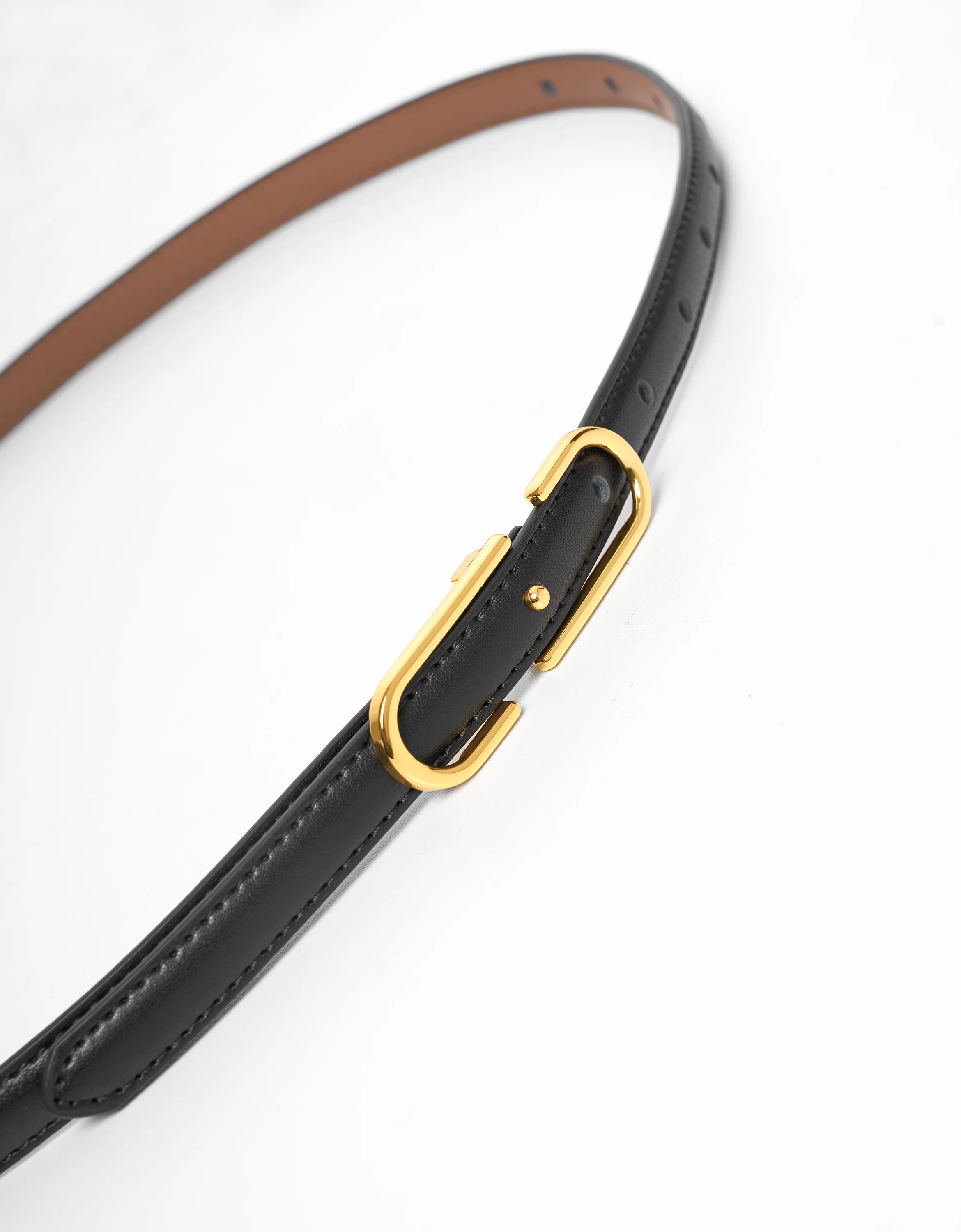 Metal Trim Buckle Belt - Image 2