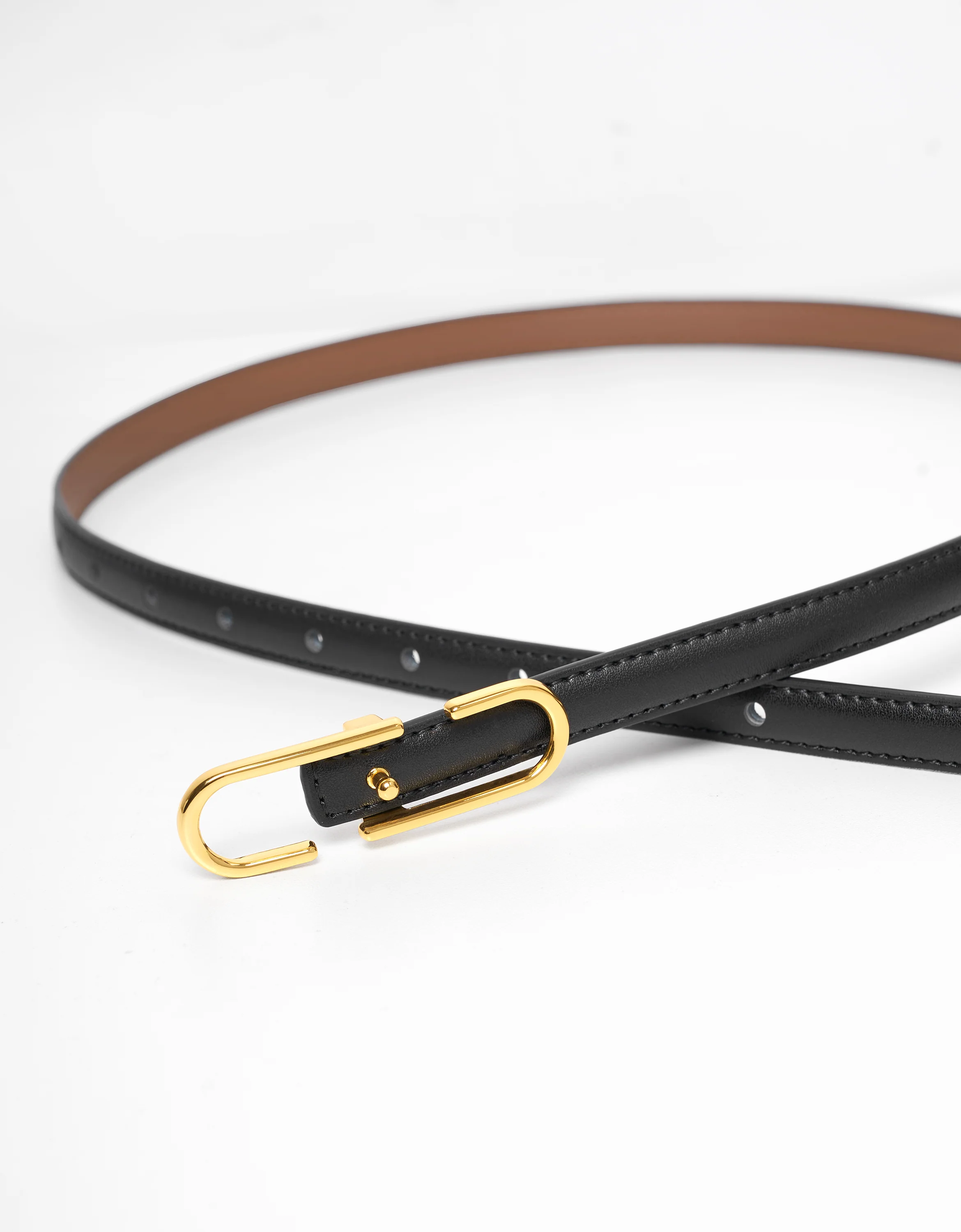 Metal Trim Buckle Belt - Image 3