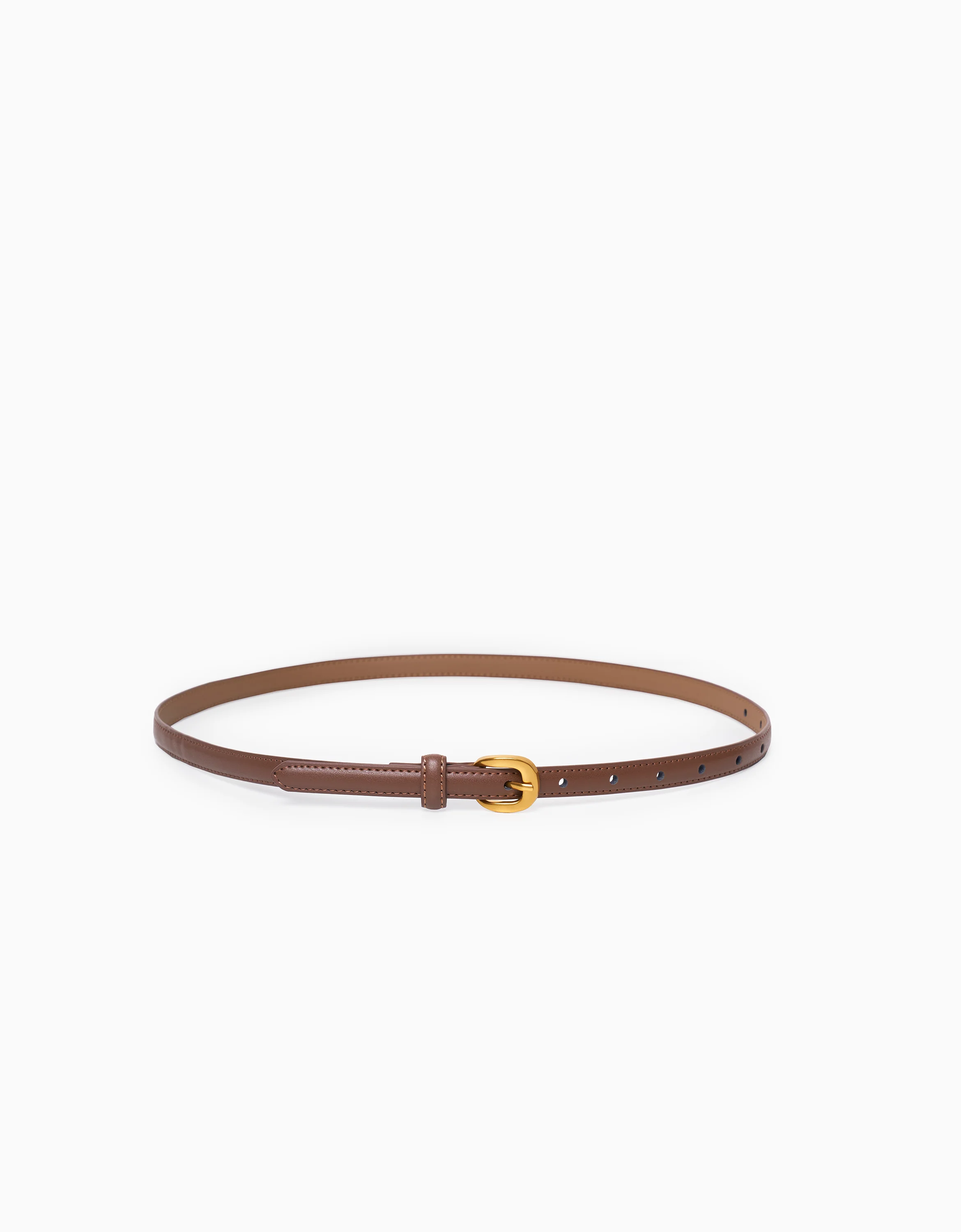 Multi-loop Leather Belt