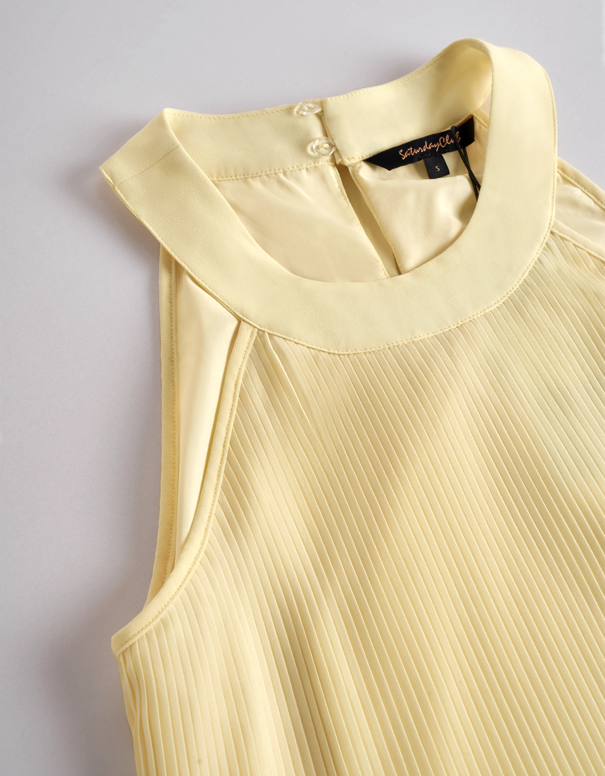 Pleated Halterneck Top - Image 4