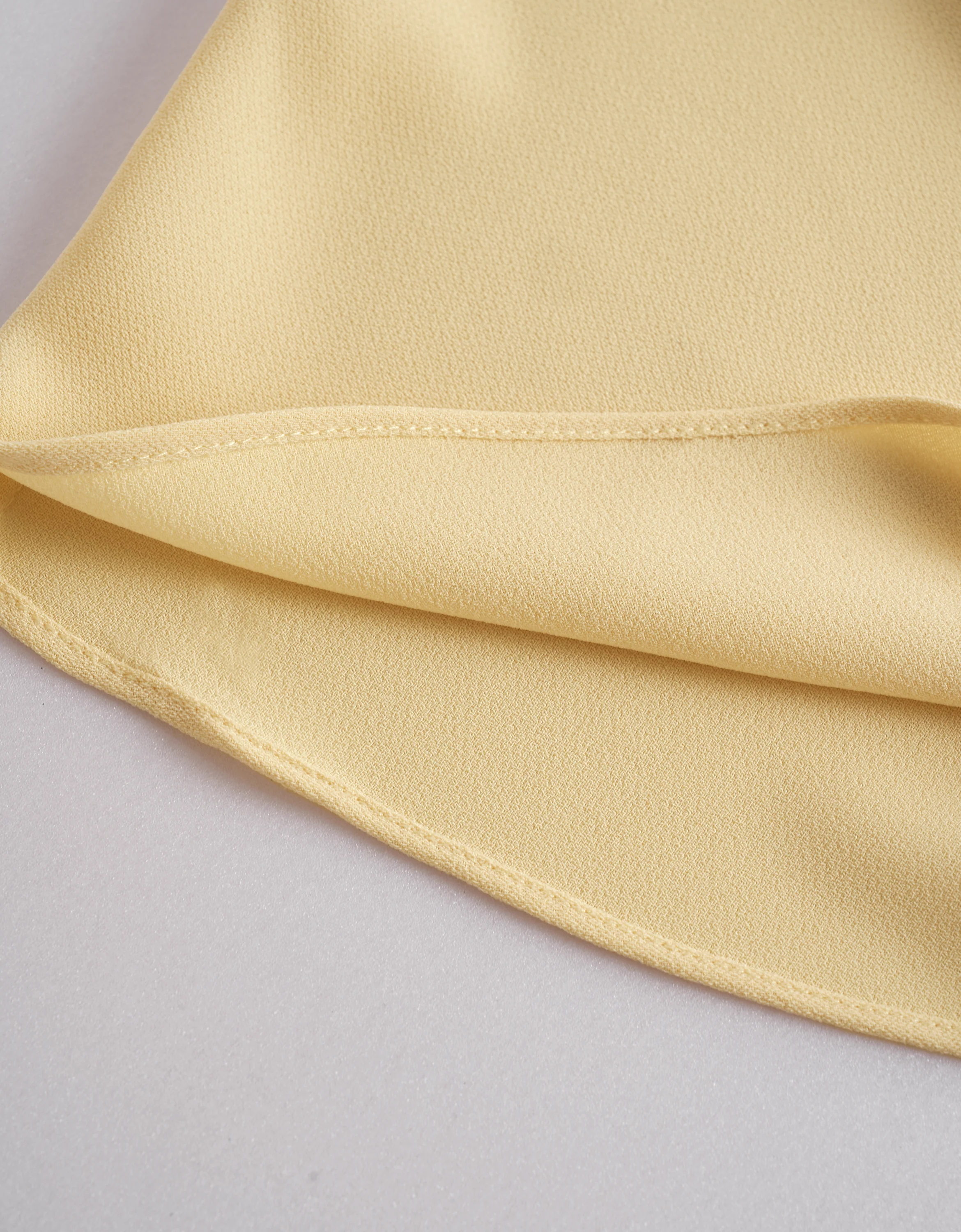 Pleated Waist Round Neck Short Sleeve Top - Image 15