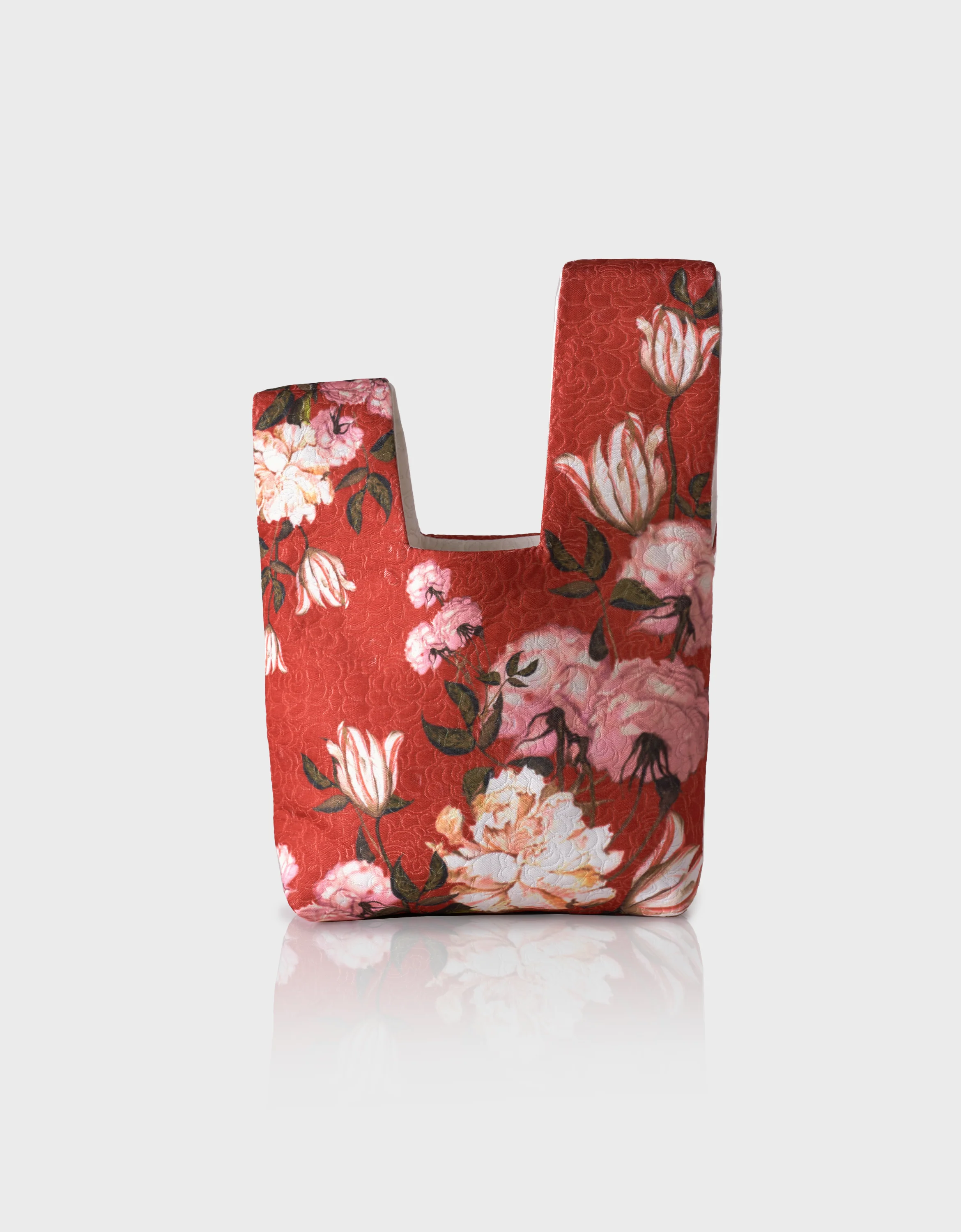 Reversible Floral Hand Bag - Image 3