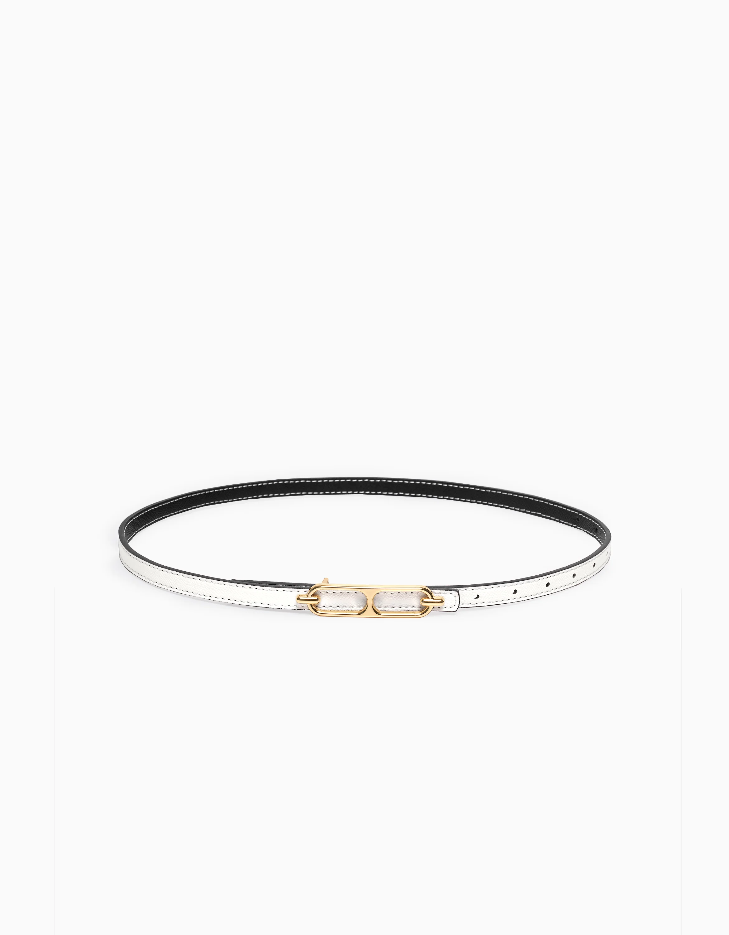 Reversible Thin Leather Belt - Image 7