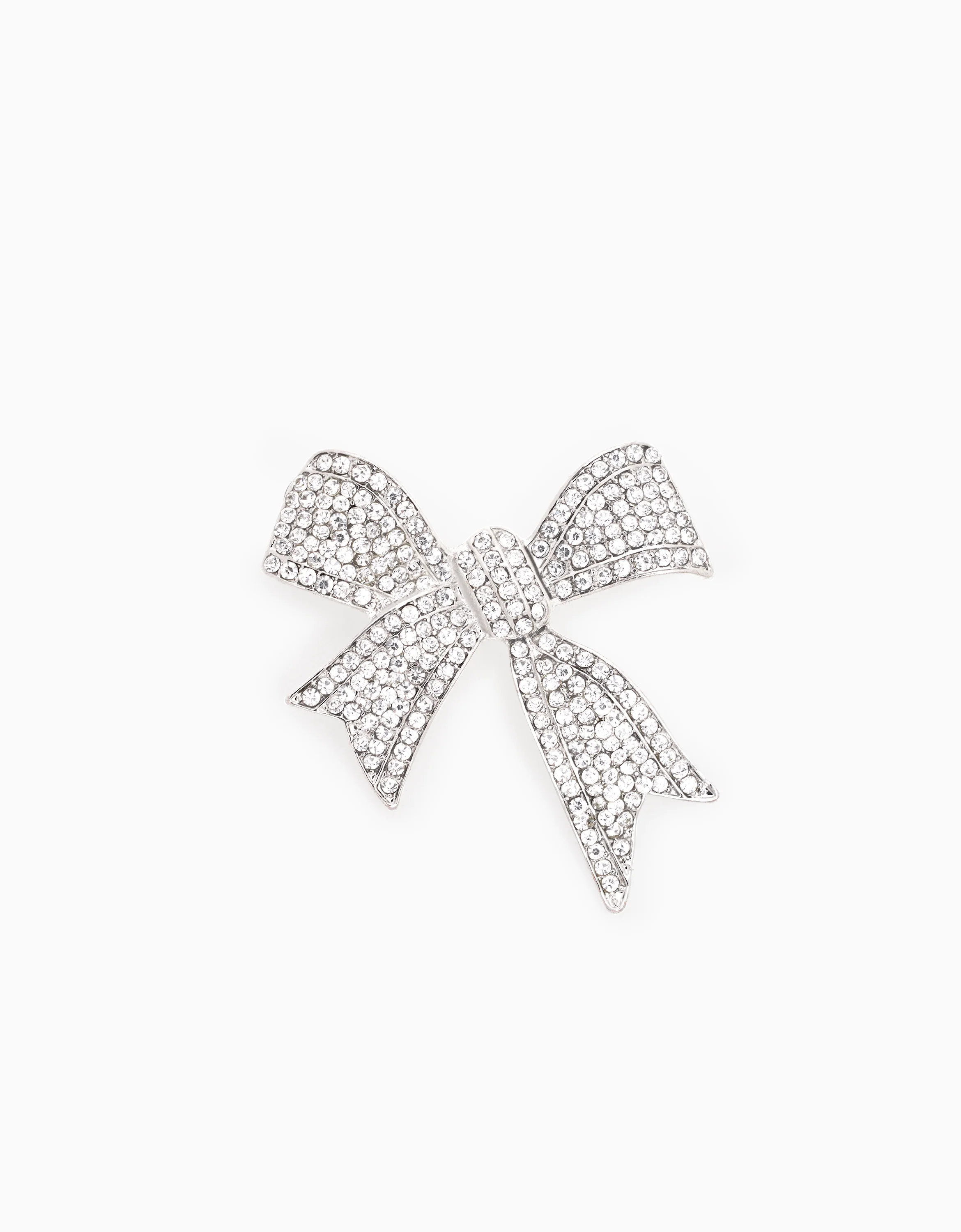 Ribbon Bow Metal Brooch