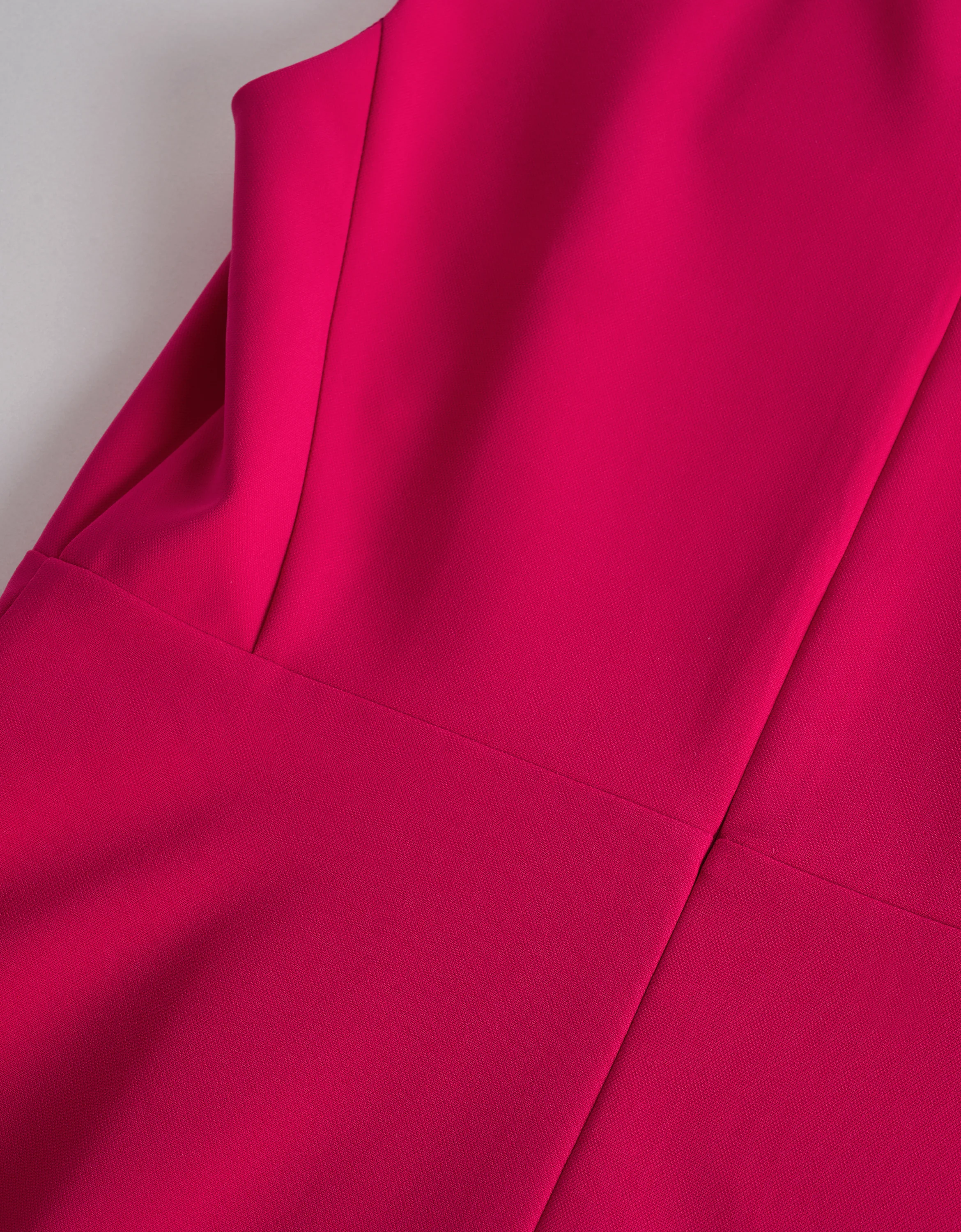 Round Neck Ruffled Hem Sleeveless Dress - Image 7