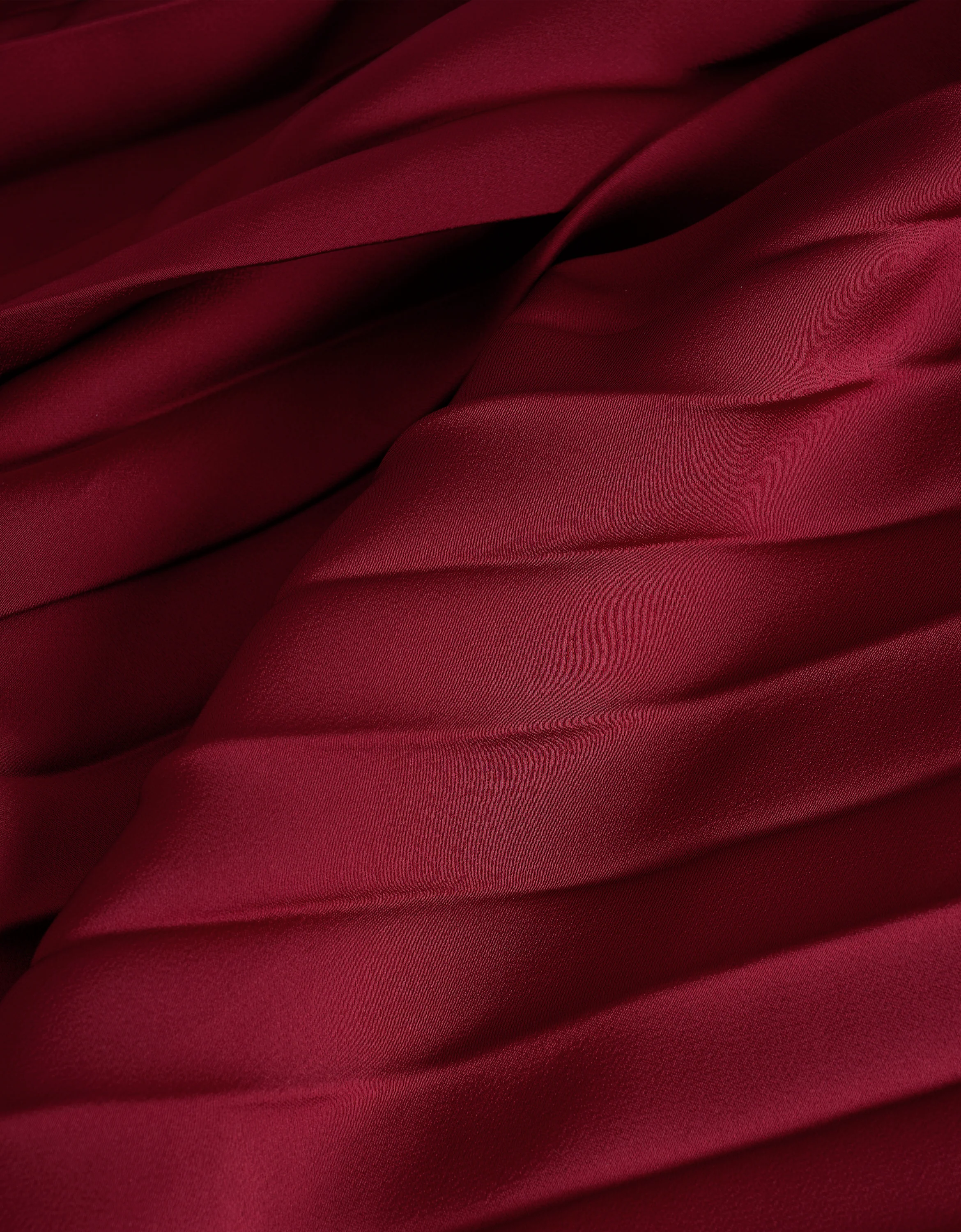 Round Neck Sleeveless Pleated Dress - Image 9