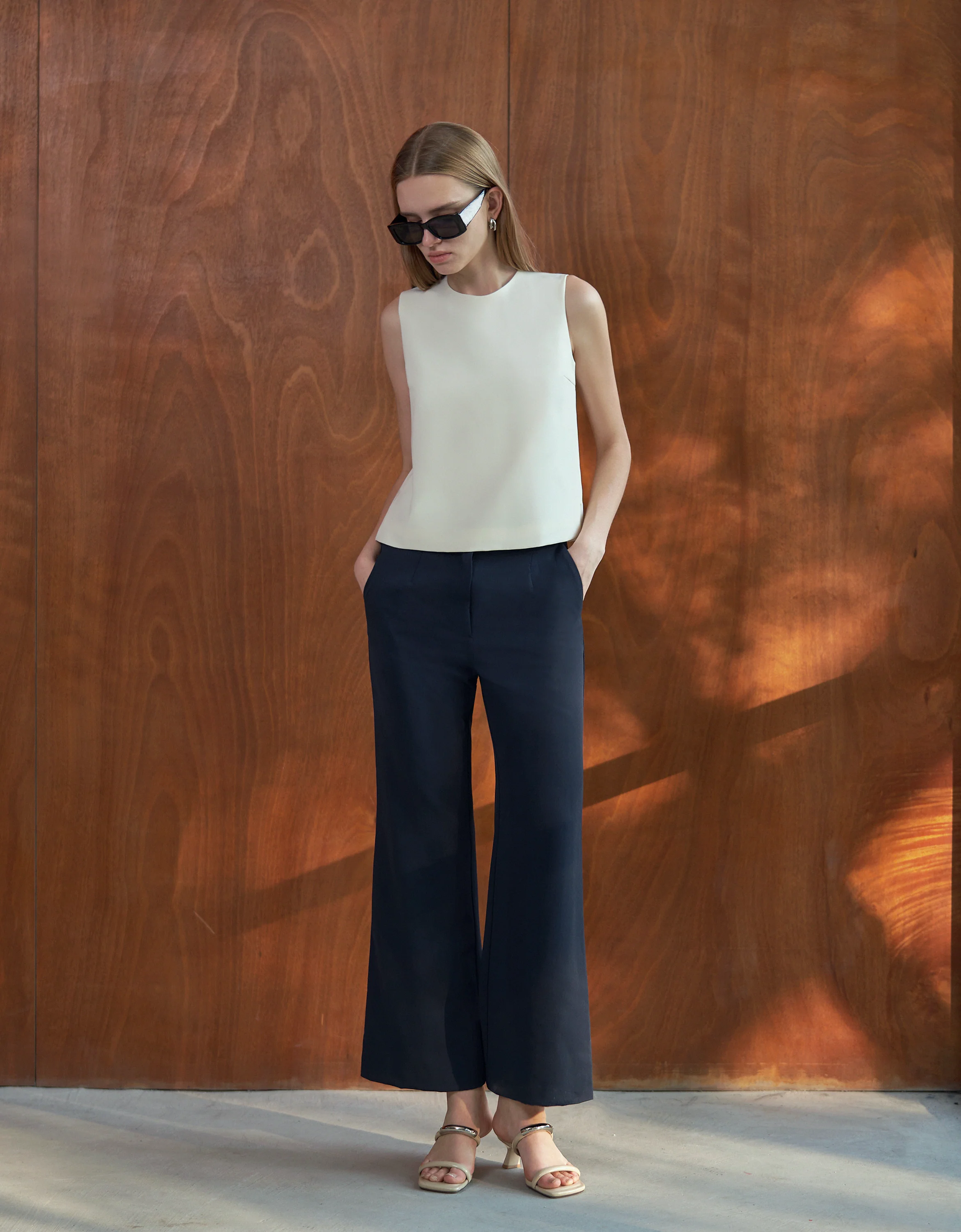 Round Neck Sleeveless Top - Image 21