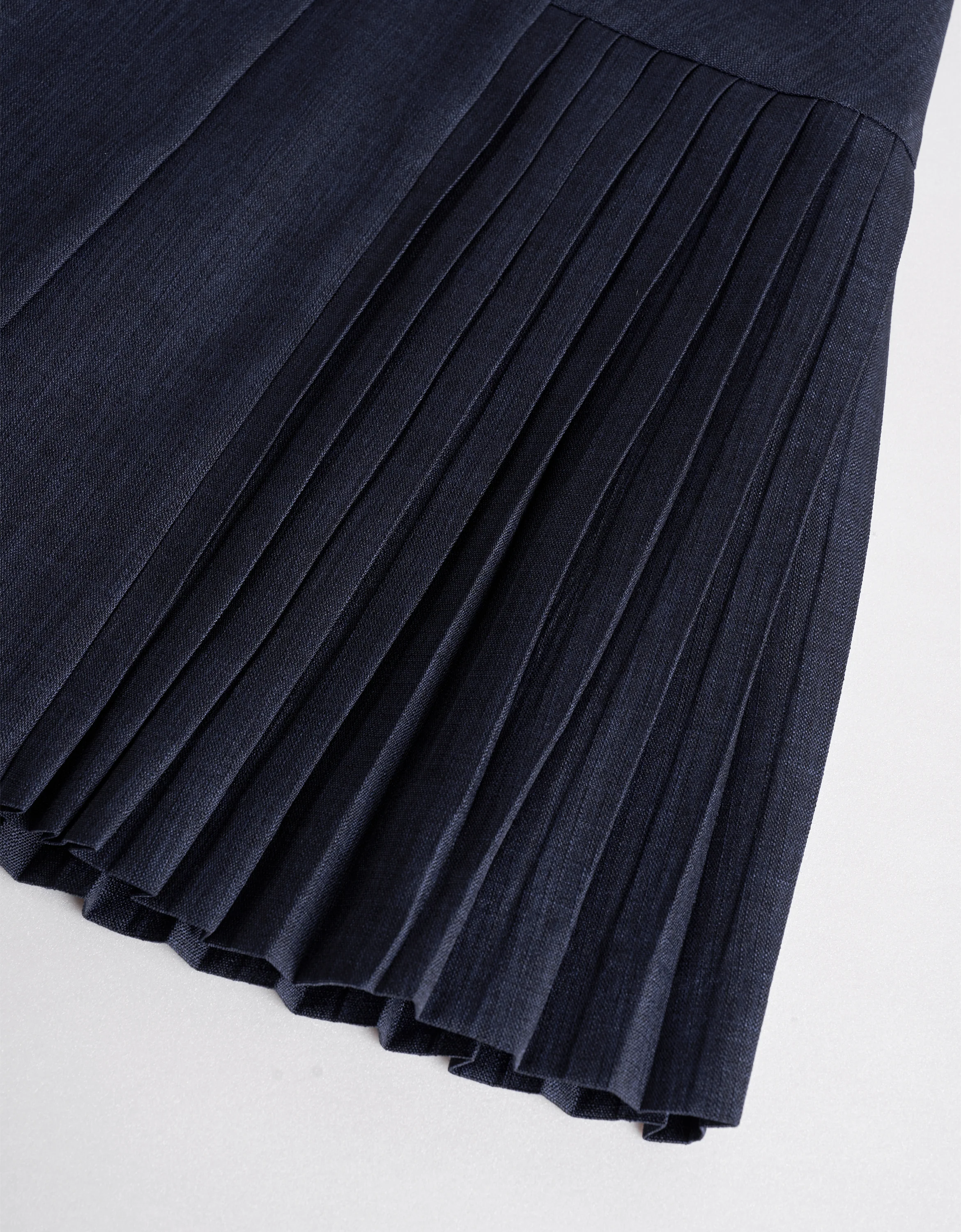 Ruched Sleeves Pleated Suit Dress - Image 7