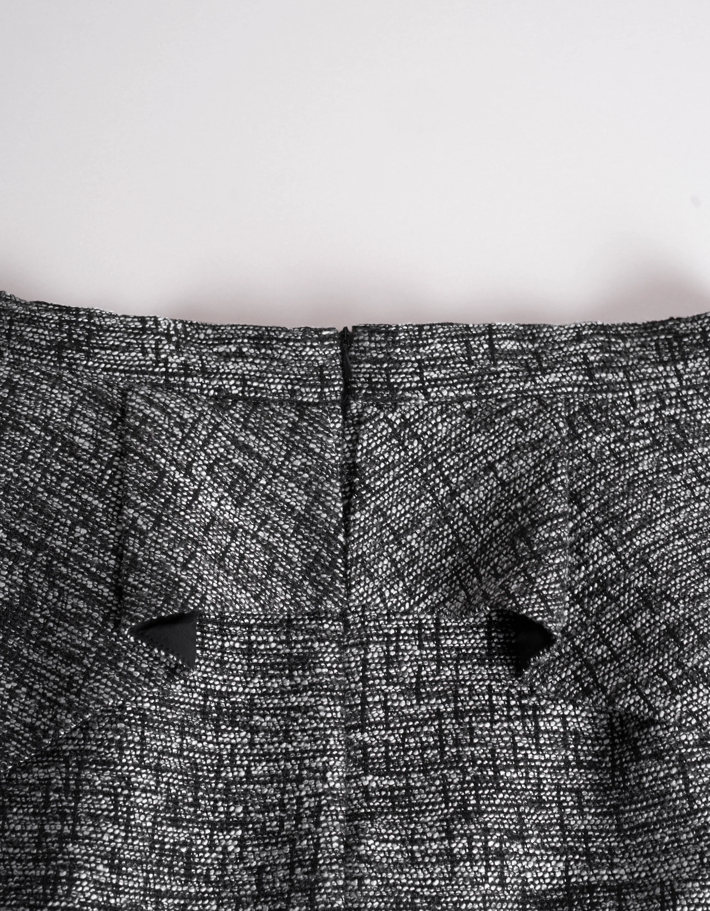 Ruffled Detail Textured A-line Skirt - Image 7