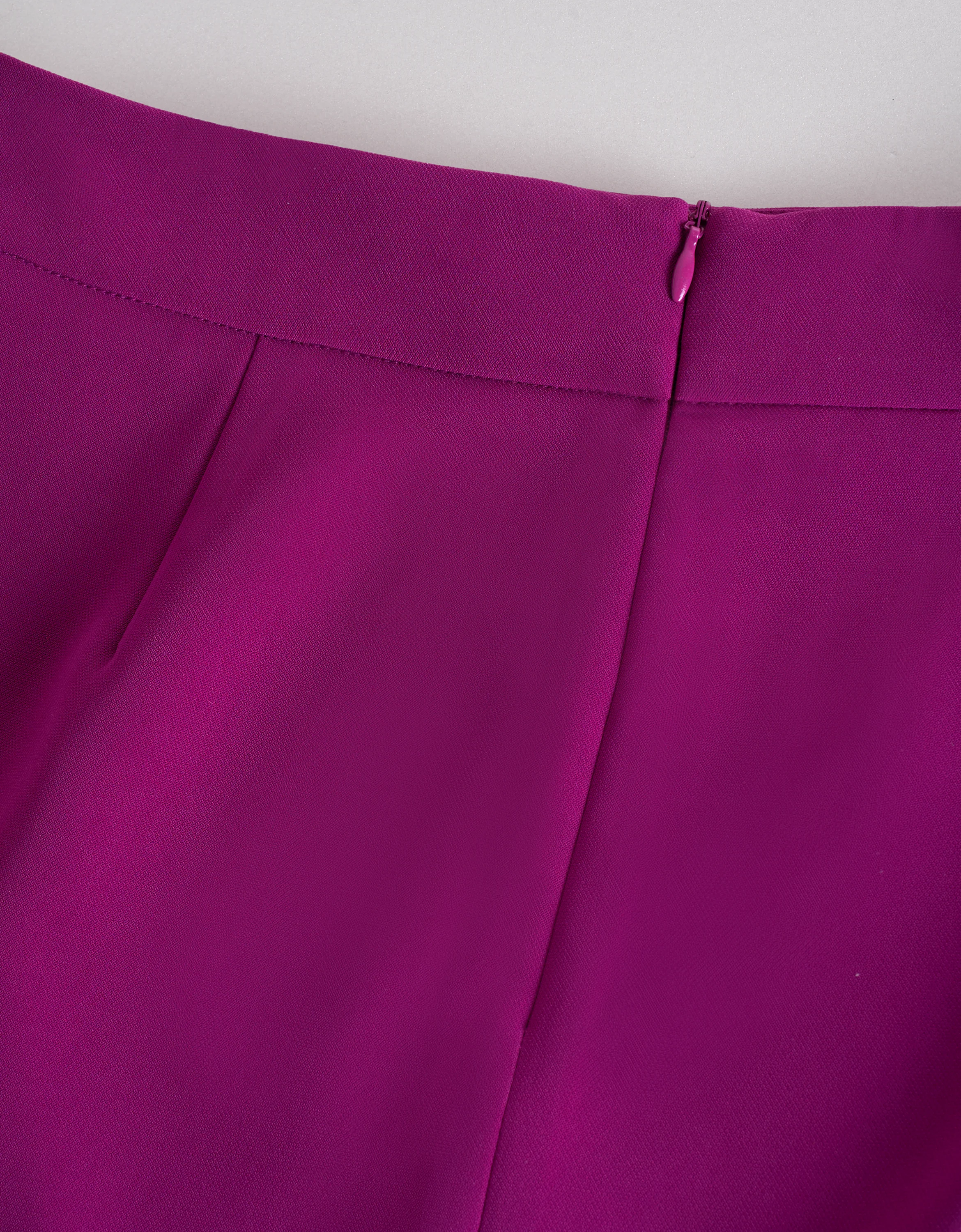 Ruffled Hem A-line Skirt - Image 15