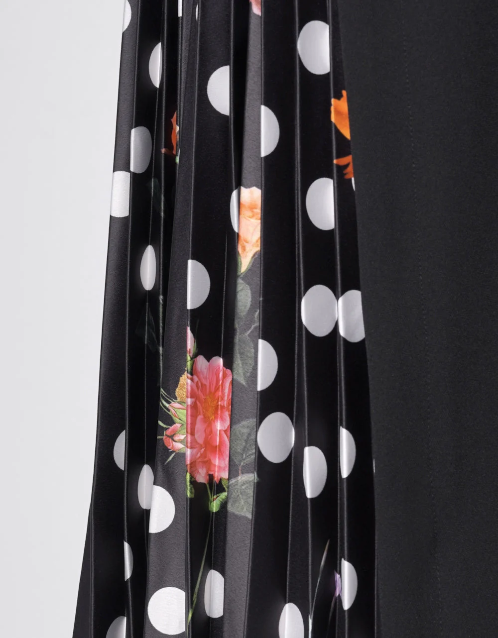 Side Printed Pleated Shift Dress - Image 121