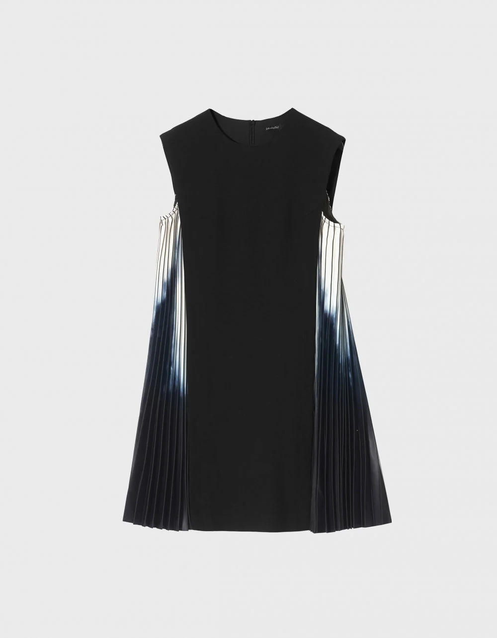 Side Printed Pleated Shift Dress - Image 75