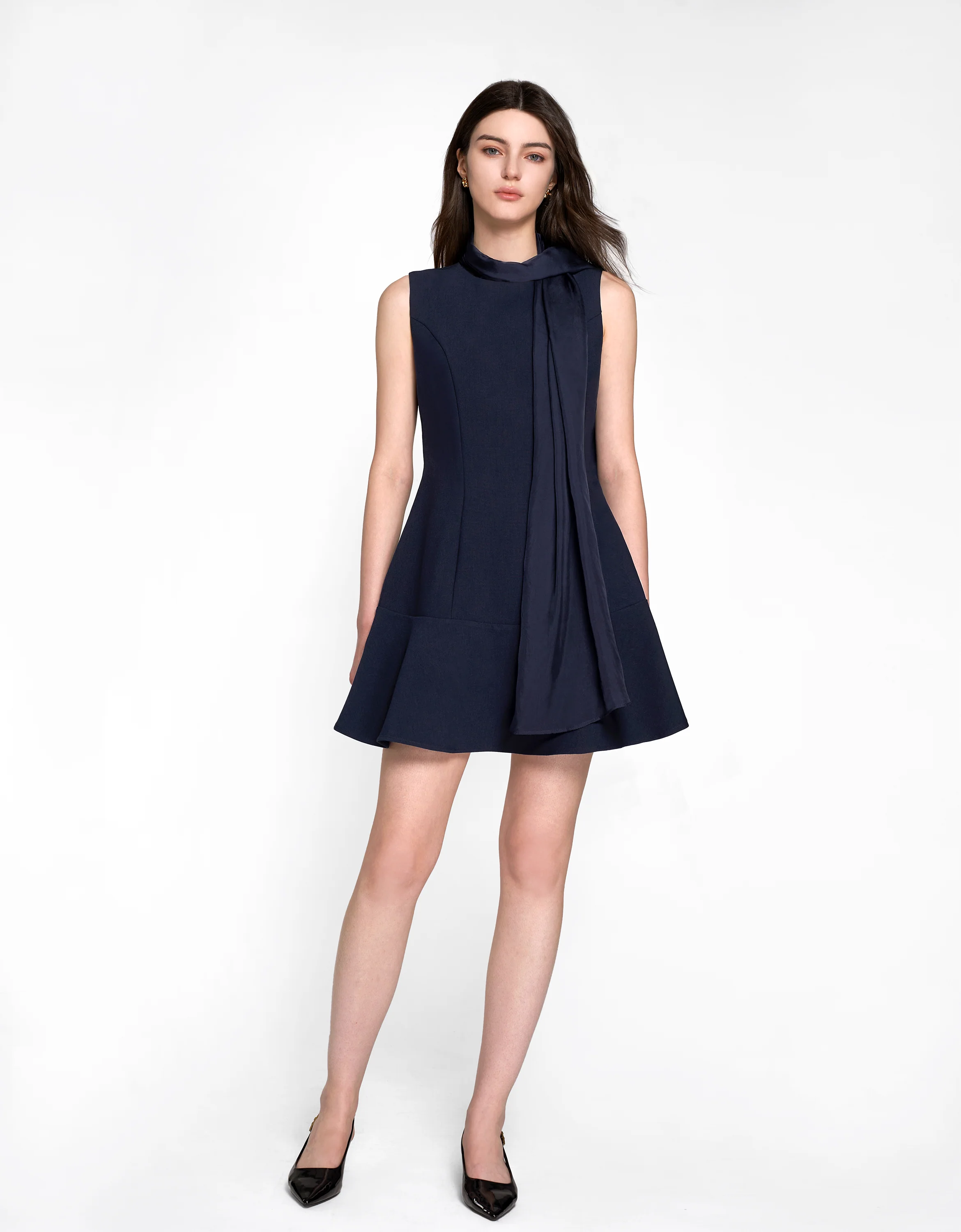 Sleeveless Tulle Two-way Dress - Image 38