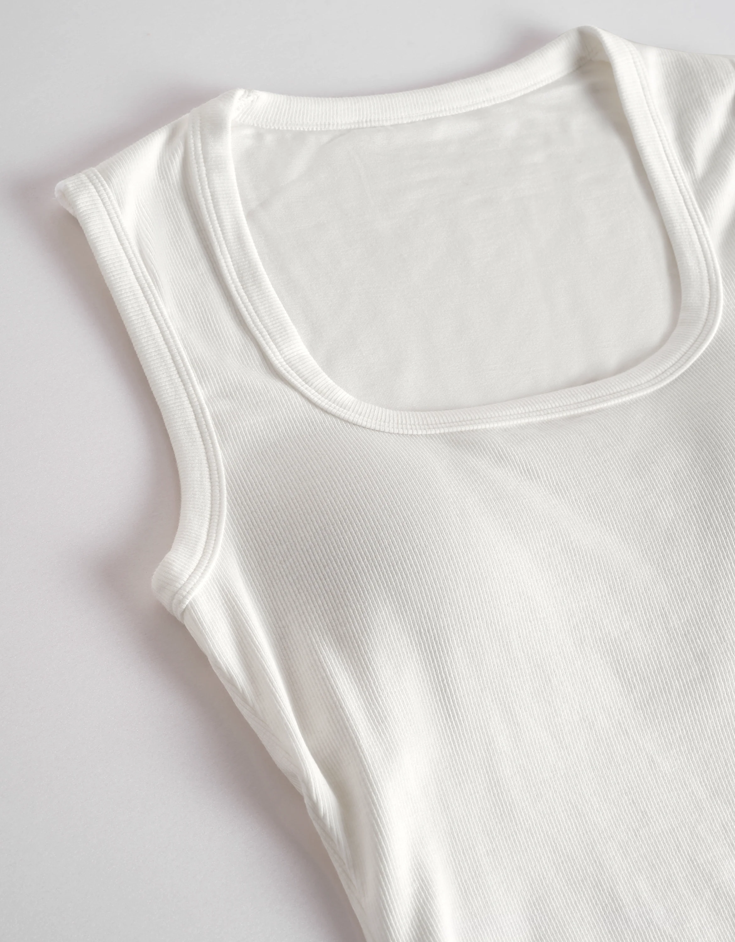 Square Neck Sleeveless Padded Top - Image 4