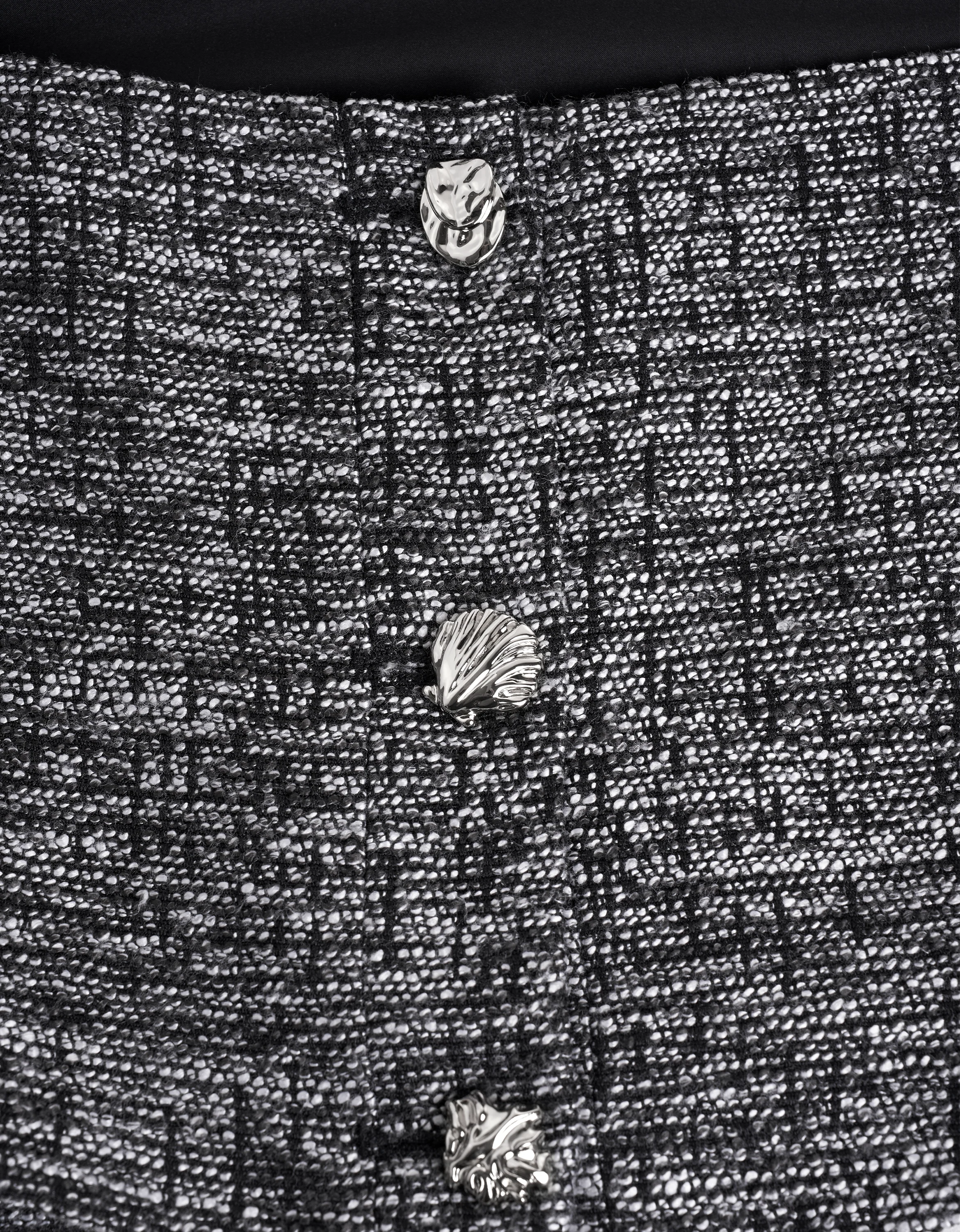 Square Neck Textured Crop Top - Image 6