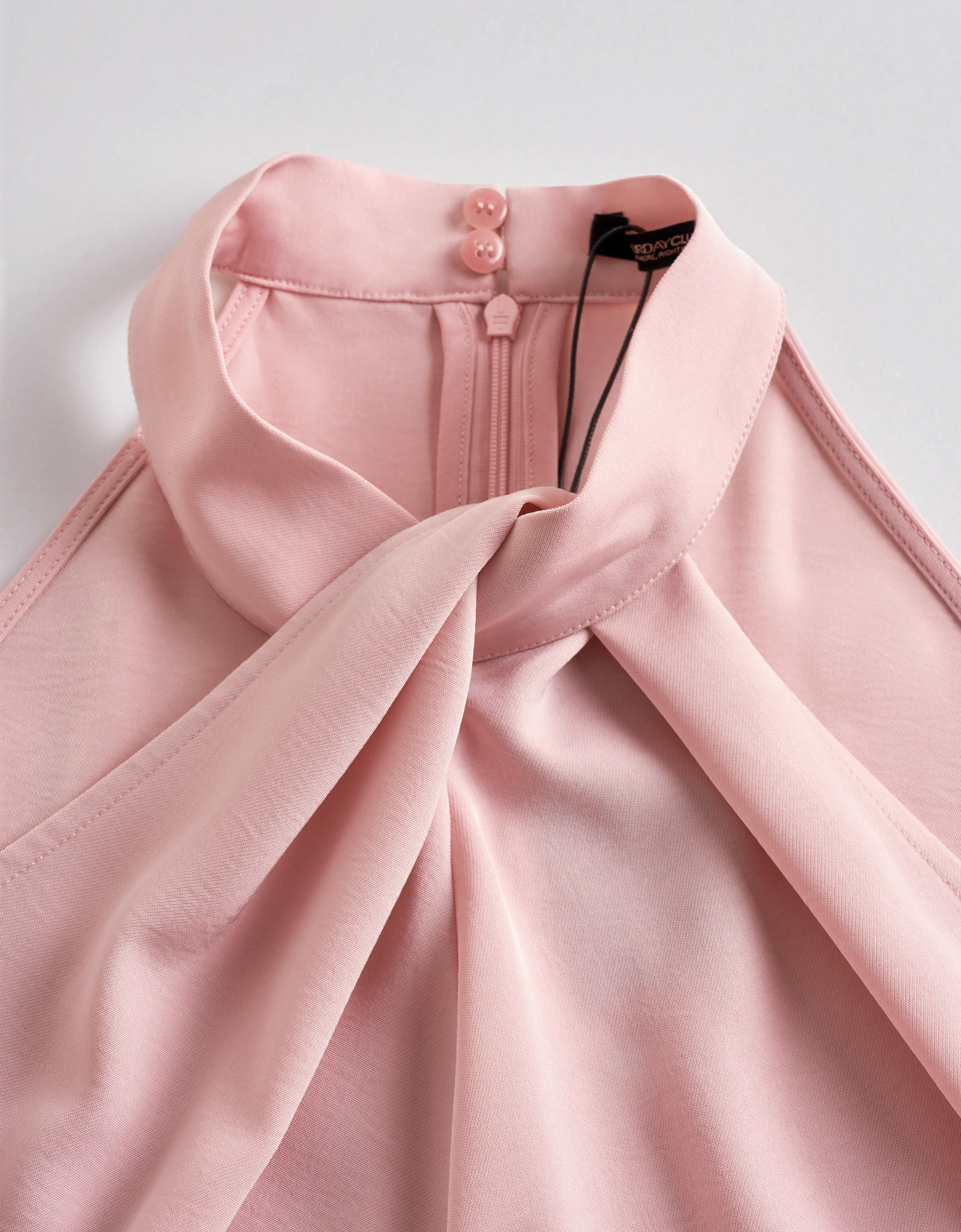 Twist Collar Halterneck Top - Image 5