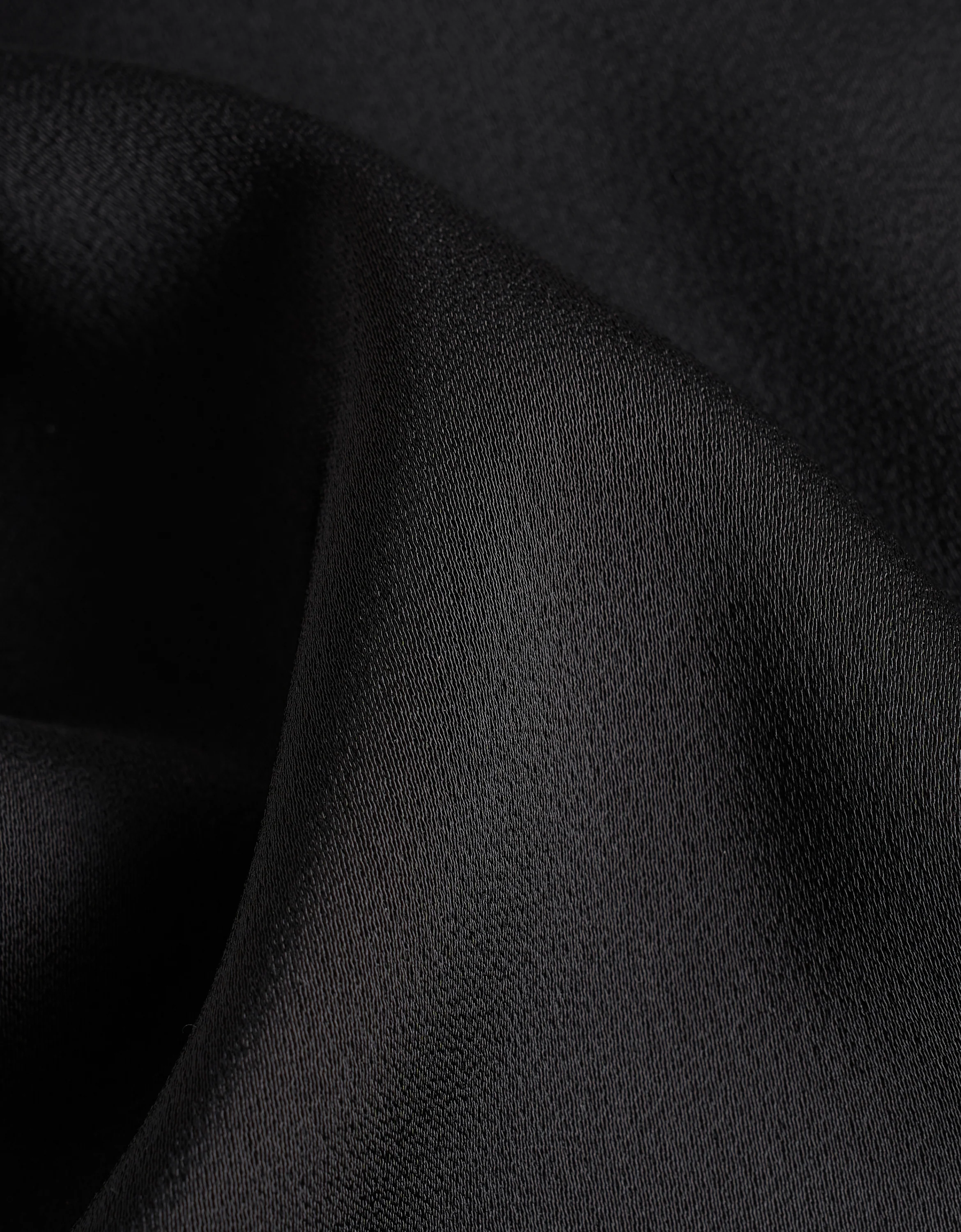 Twisted Neckline Stand Collar Top - Image 6