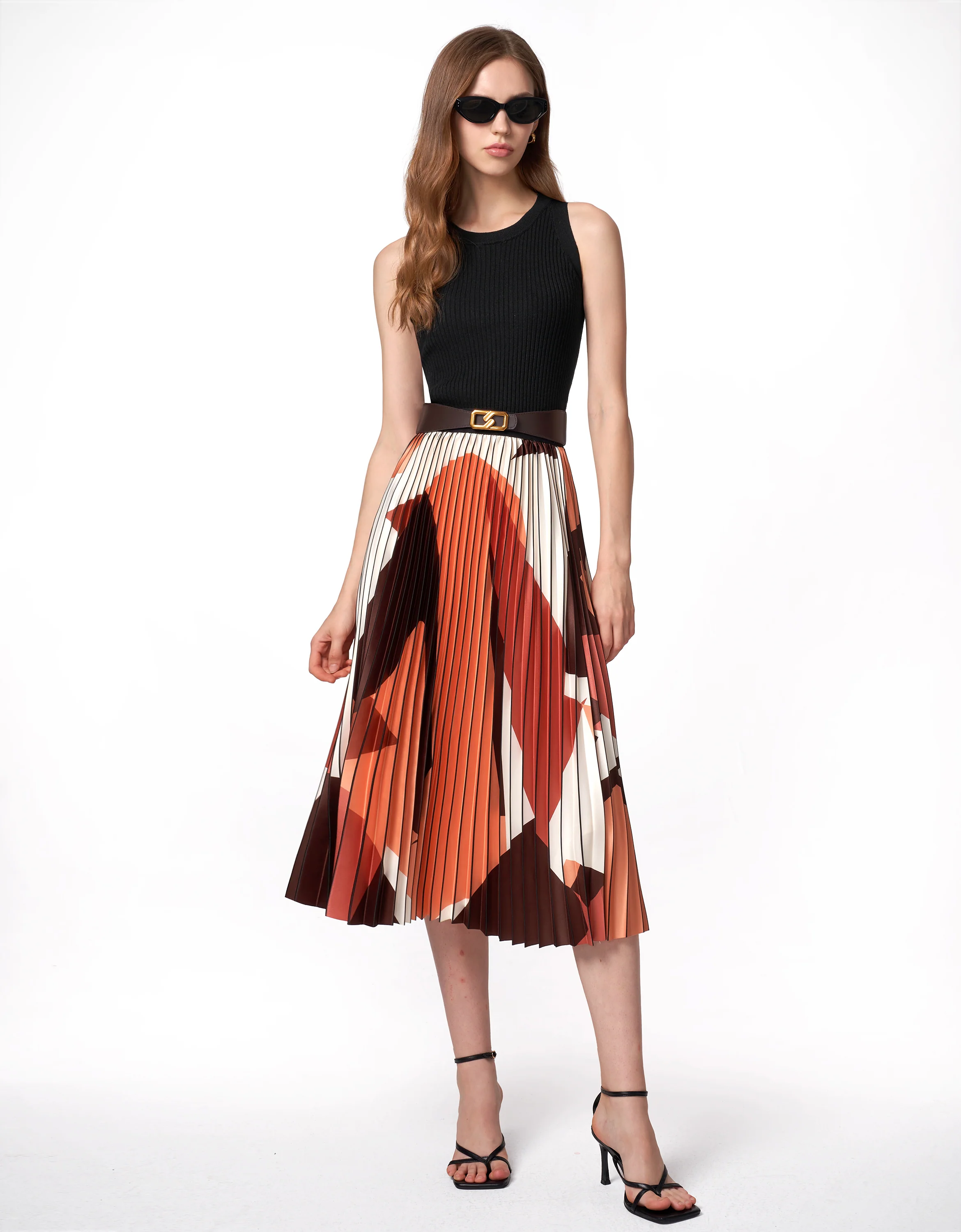 Wide Leather Belt - Image 5