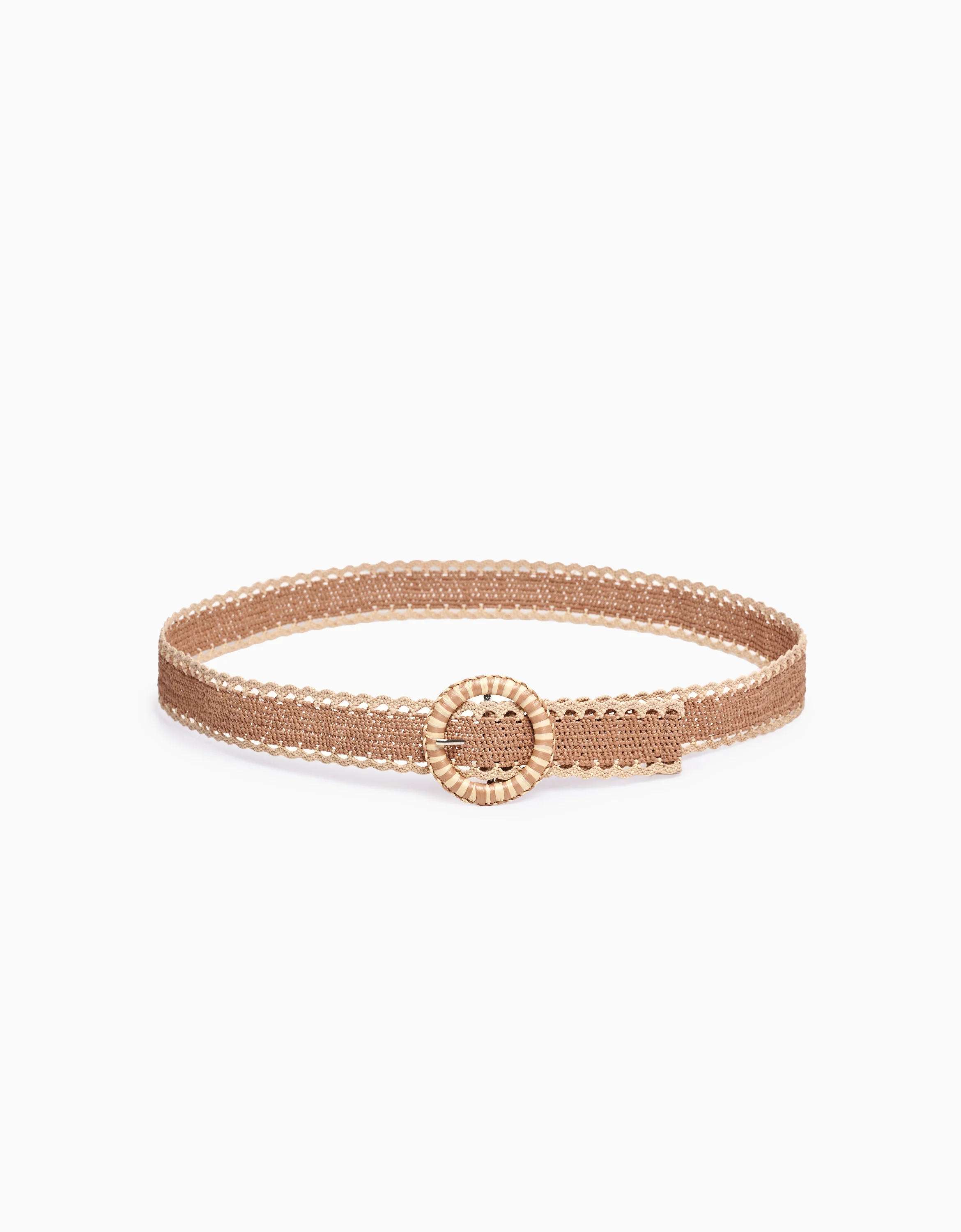 Woven Raffia Belt - Image 2