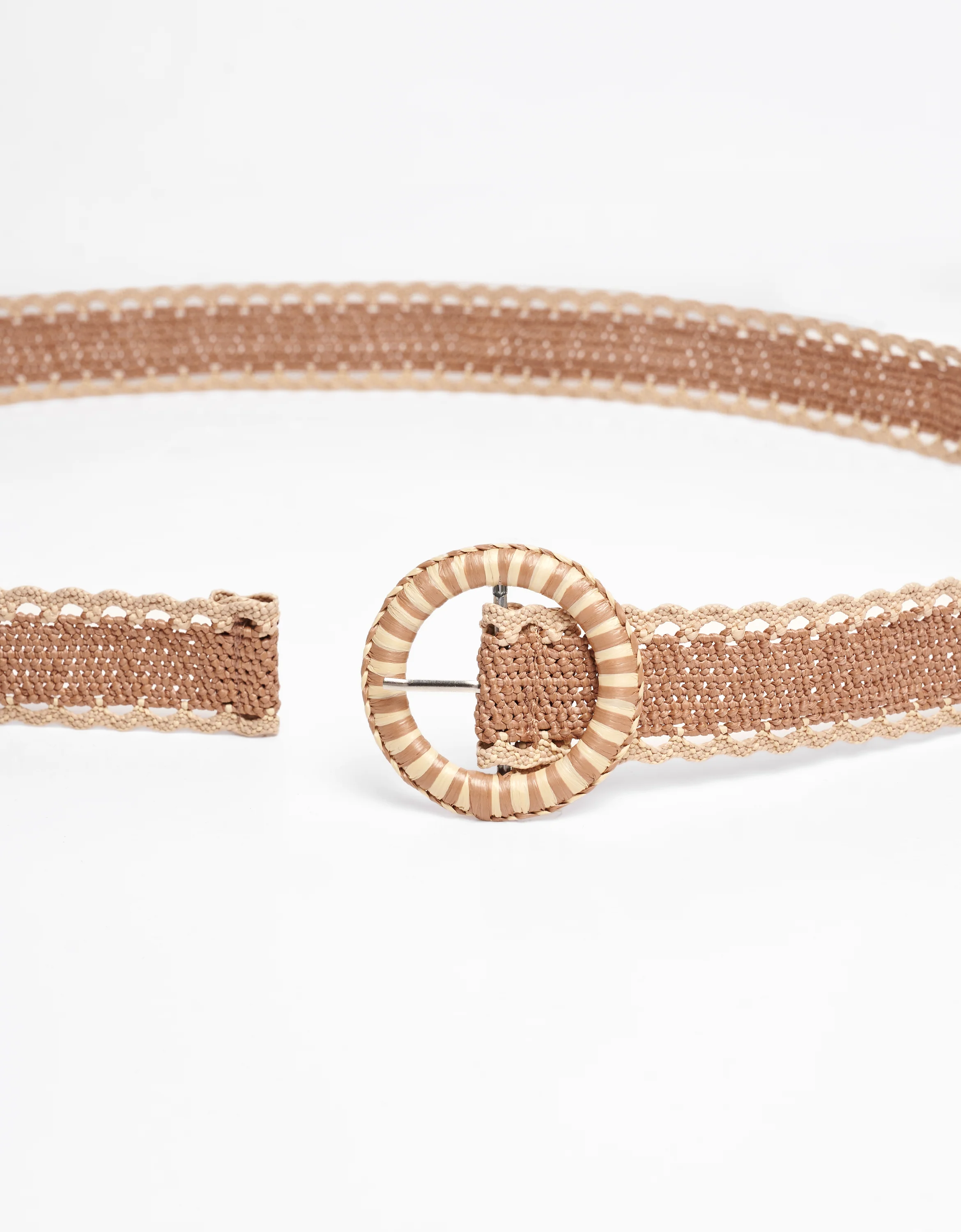 Woven Raffia Belt - Image 4